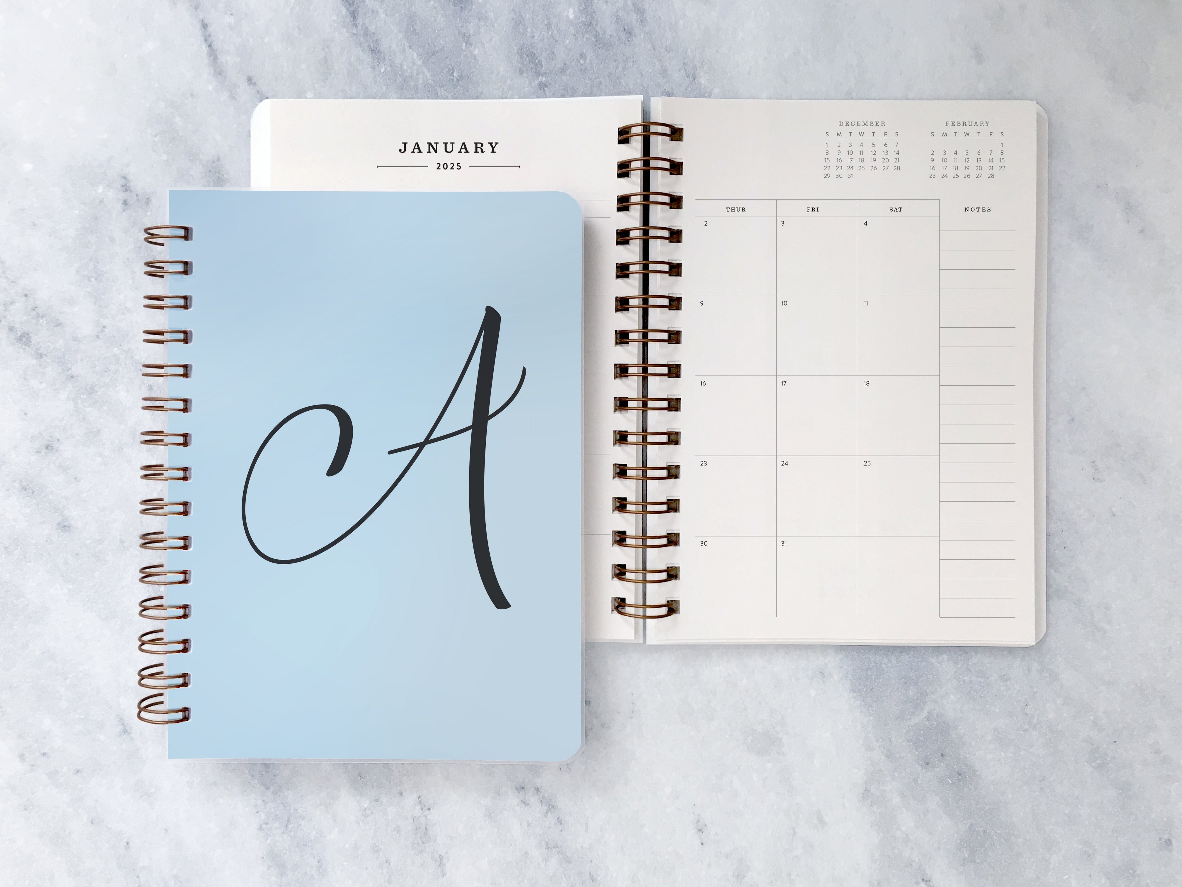 Favorite Story Planner Monogram 12-Month Planner - Soft Cover