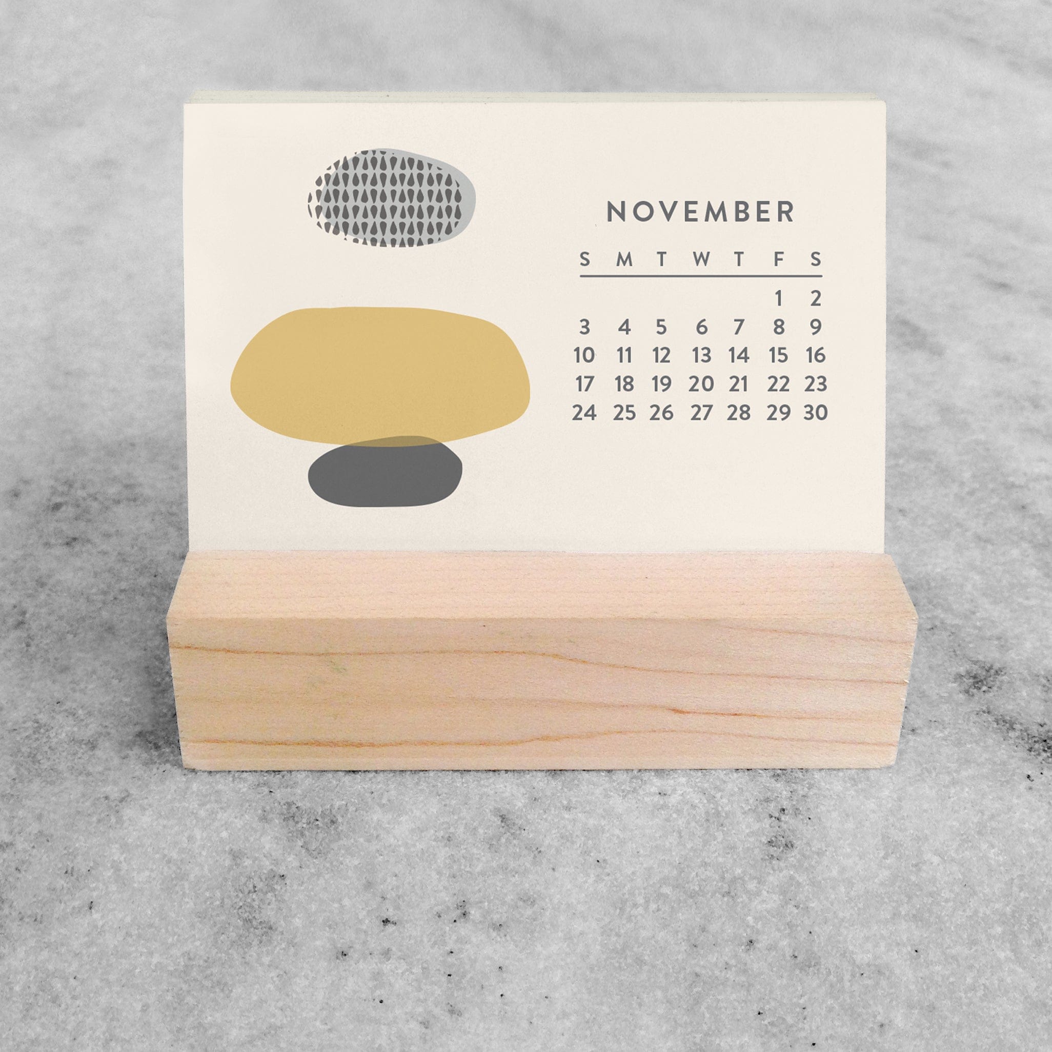 Favorite Story Mini Desk Calendar Abstract 2023/2024 Mini Desk Calendar