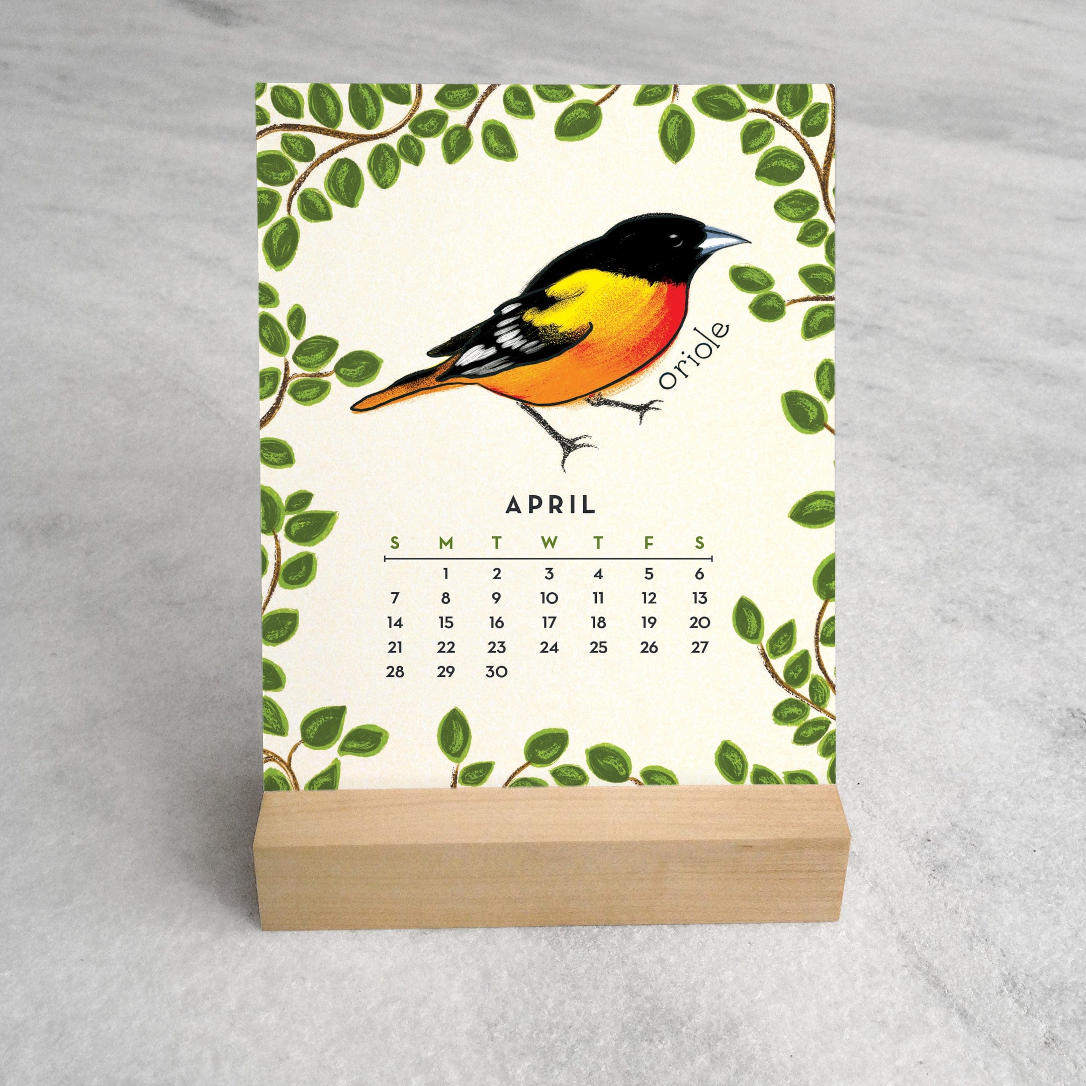 Favorite Story Desk Calendar Feathered Friends 2024 Desk Calendar