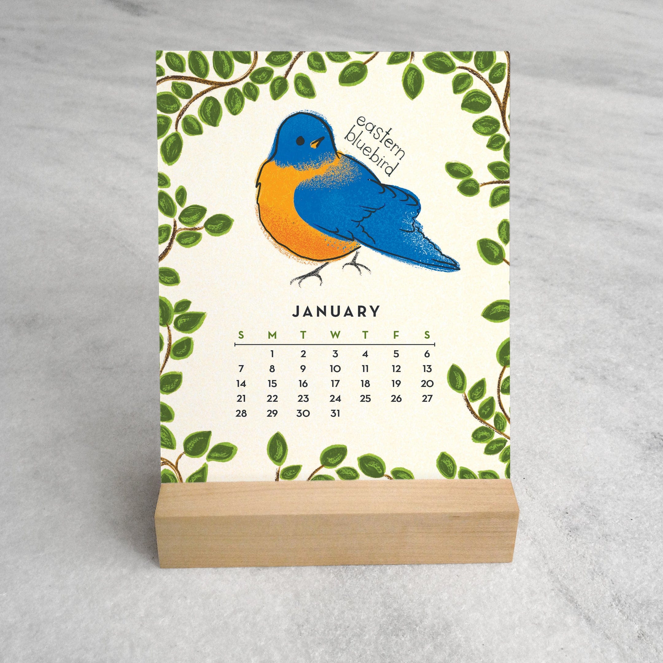Favorite Story Desk Calendar Feathered Friends 2024 Desk Calendar