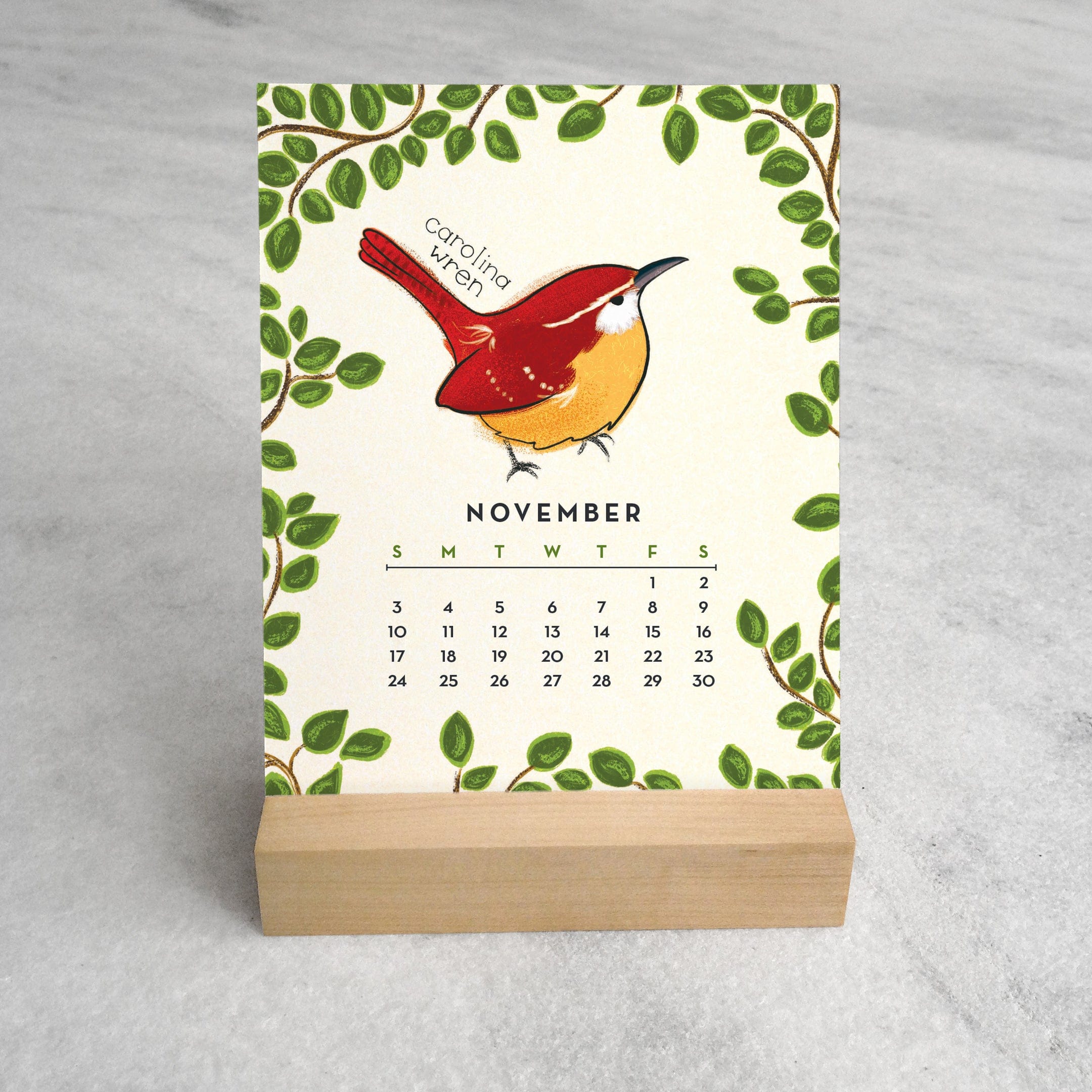 Favorite Story Desk Calendar Feathered Friends 2024 Desk Calendar