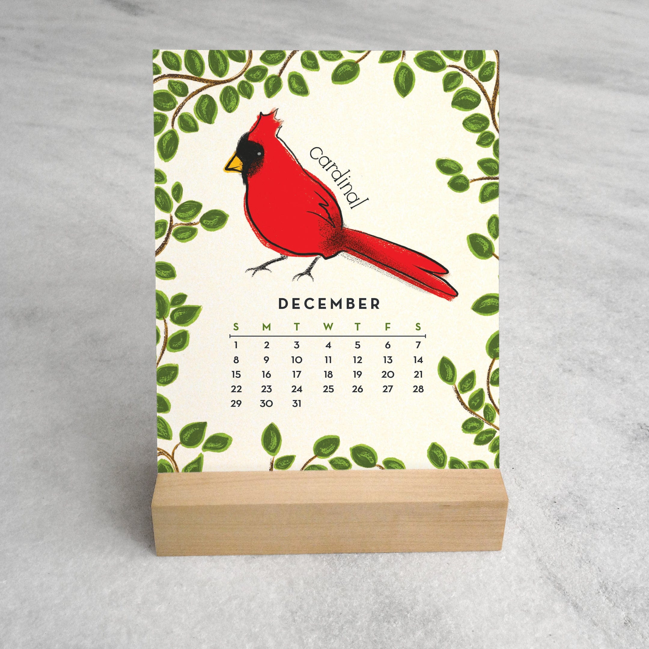 Favorite Story Desk Calendar Feathered Friends 2024 Desk Calendar