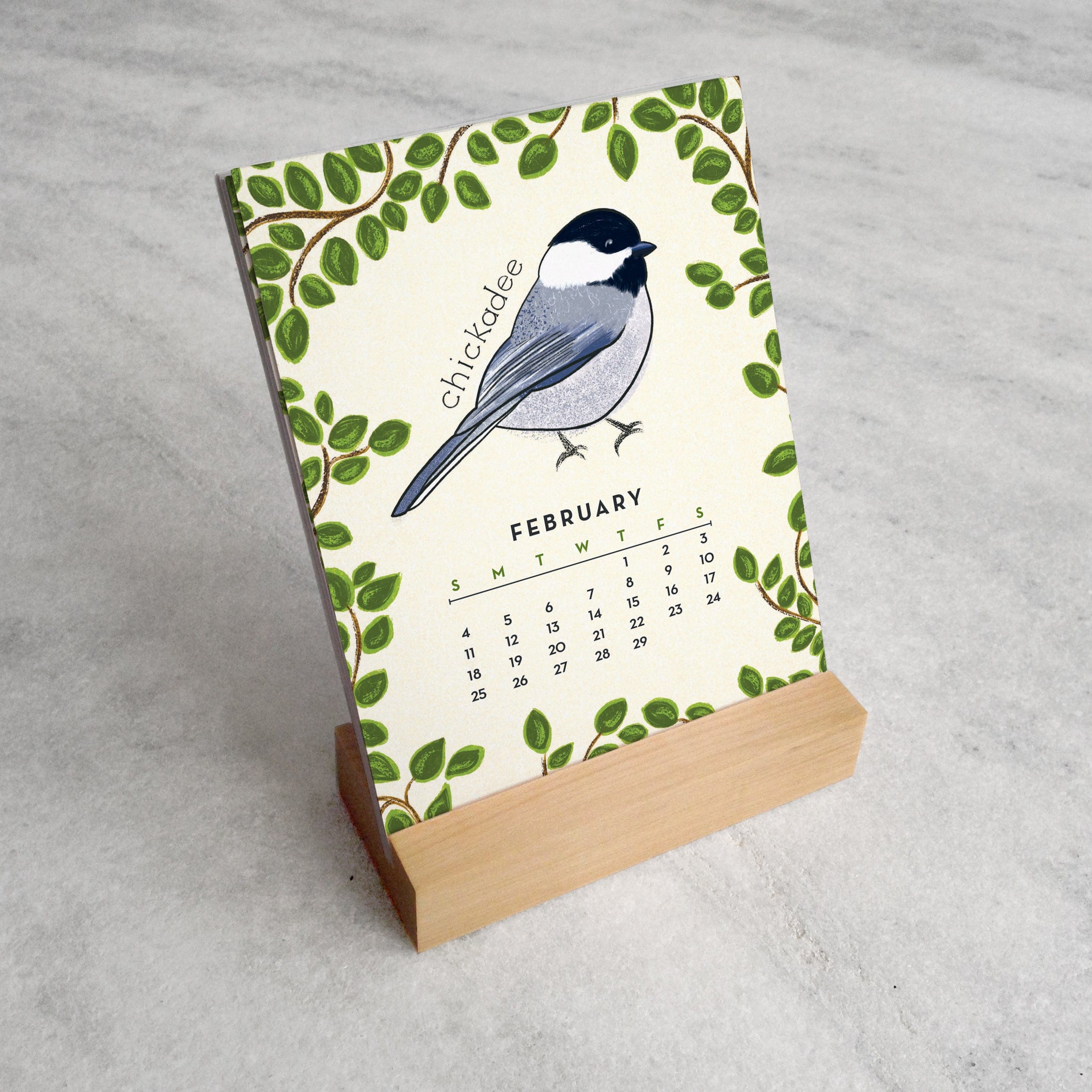Favorite Story Desk Calendar Feathered Friends 2024 Desk Calendar