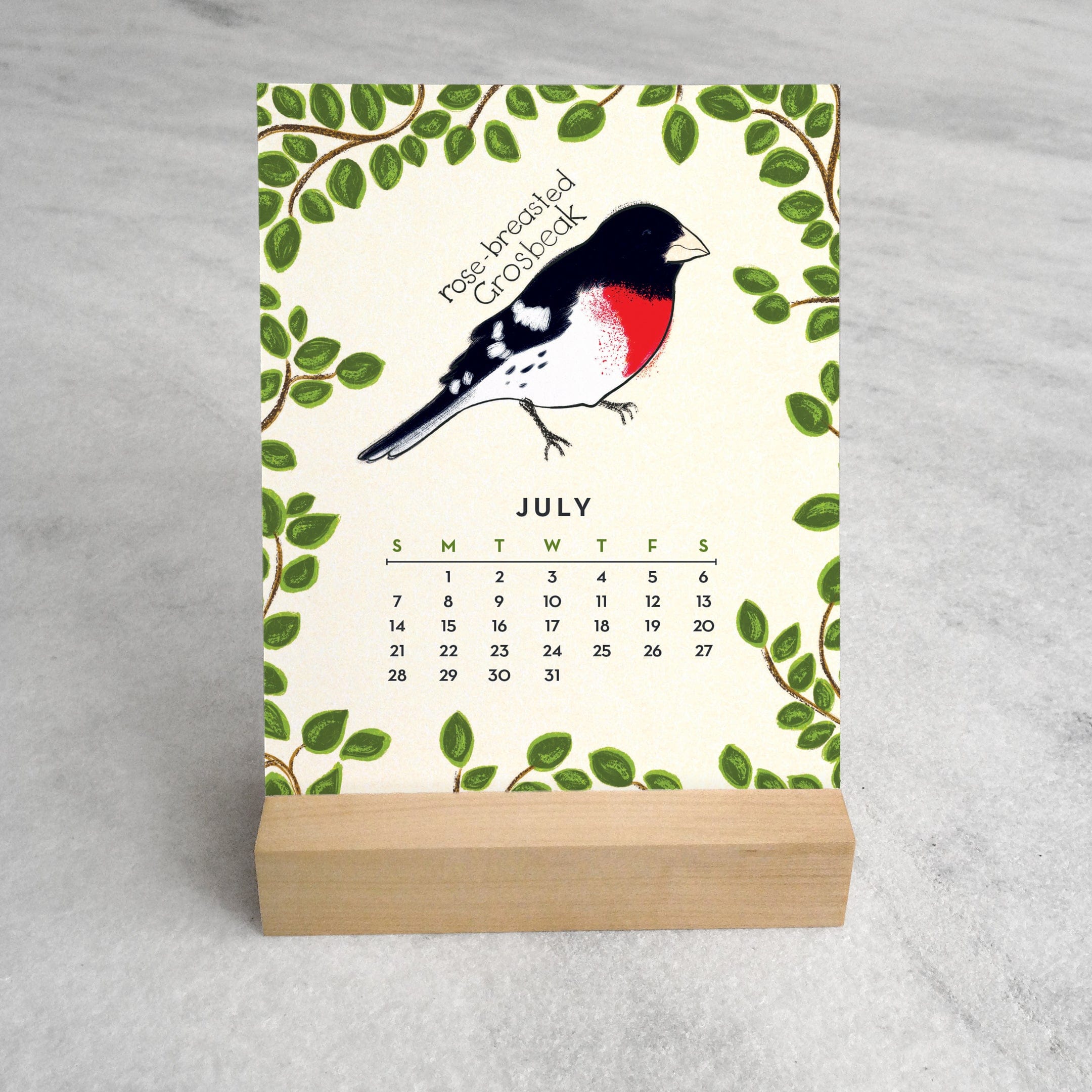 Favorite Story Desk Calendar Feathered Friends 2024 Desk Calendar