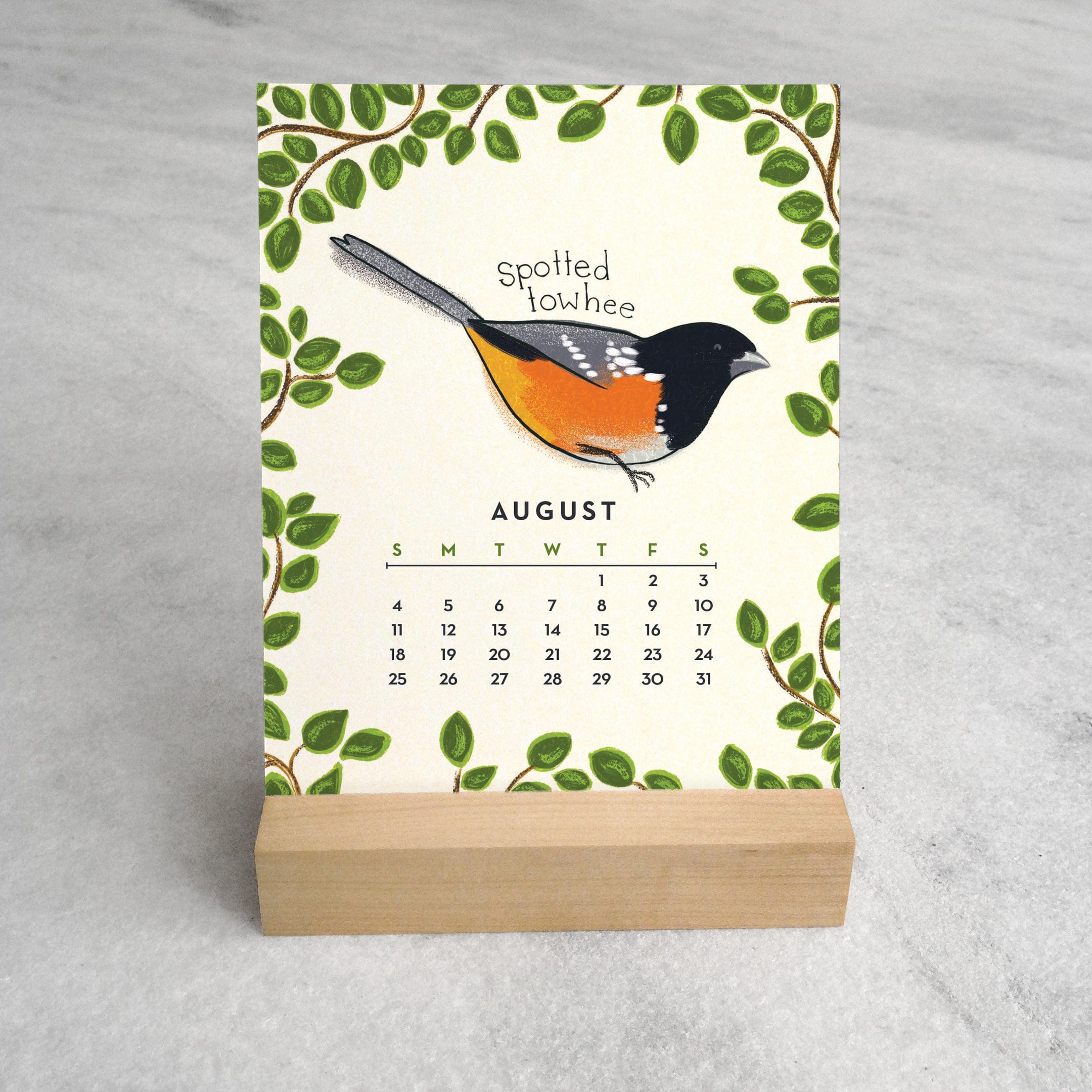 Favorite Story Desk Calendar Feathered Friends 2024 Desk Calendar