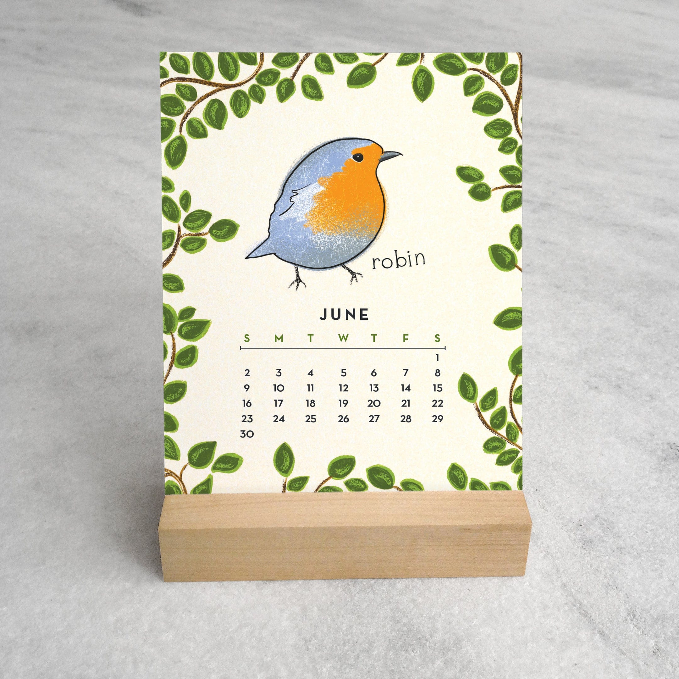 Favorite Story Desk Calendar Feathered Friends 2024 Desk Calendar