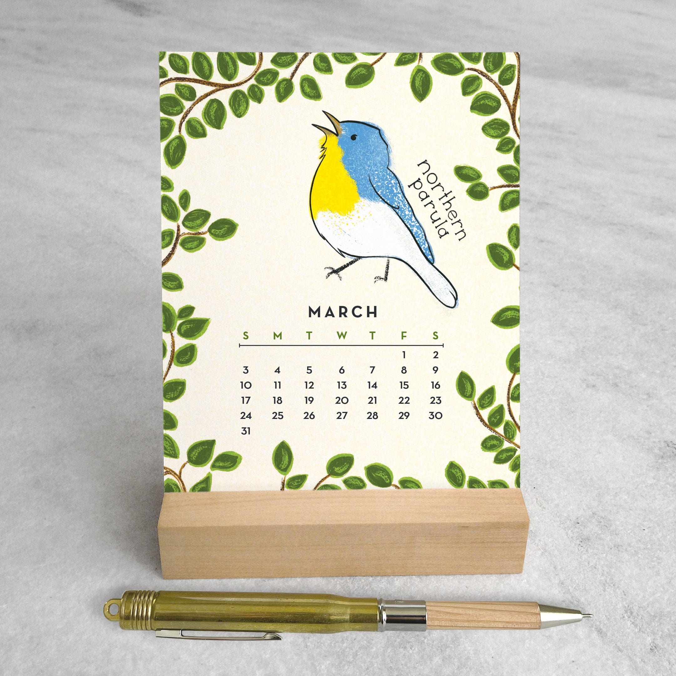 Favorite Story Desk Calendar Feathered Friends 2024 Desk Calendar