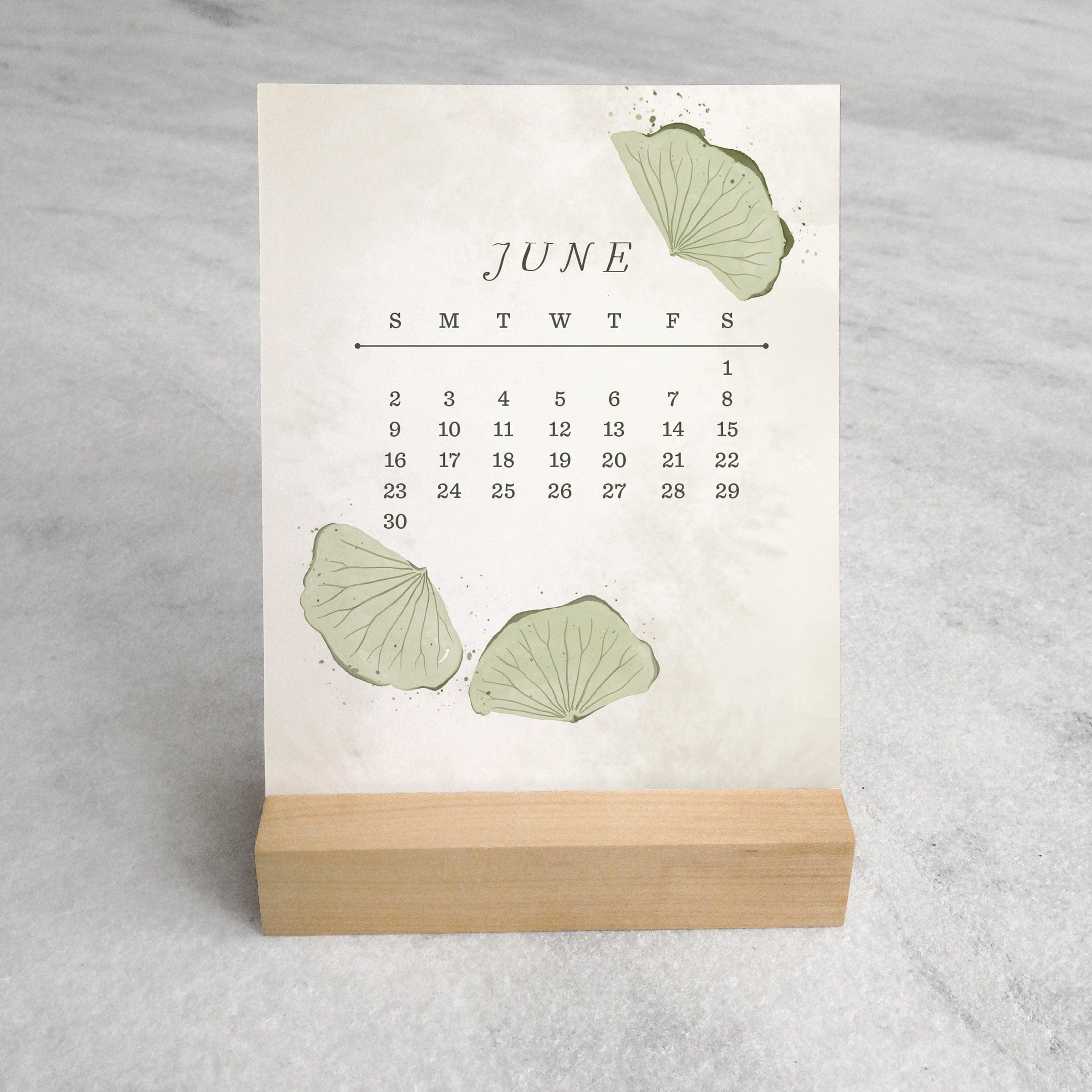 Favorite Story Desk Calendar Field Flowers 2024 Desk Calendar