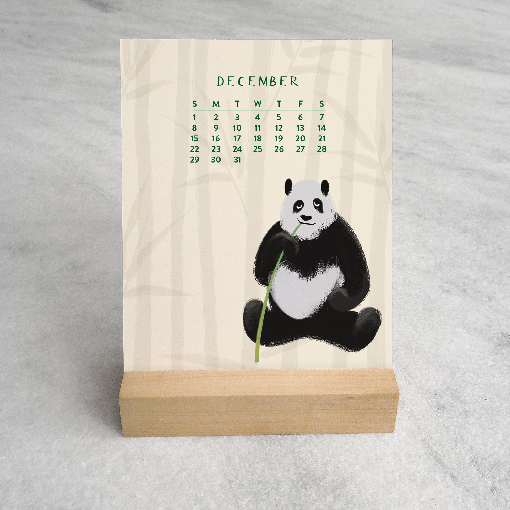 Favorite Story Desk Calendar In the Jungle 2024 Desk Calendar