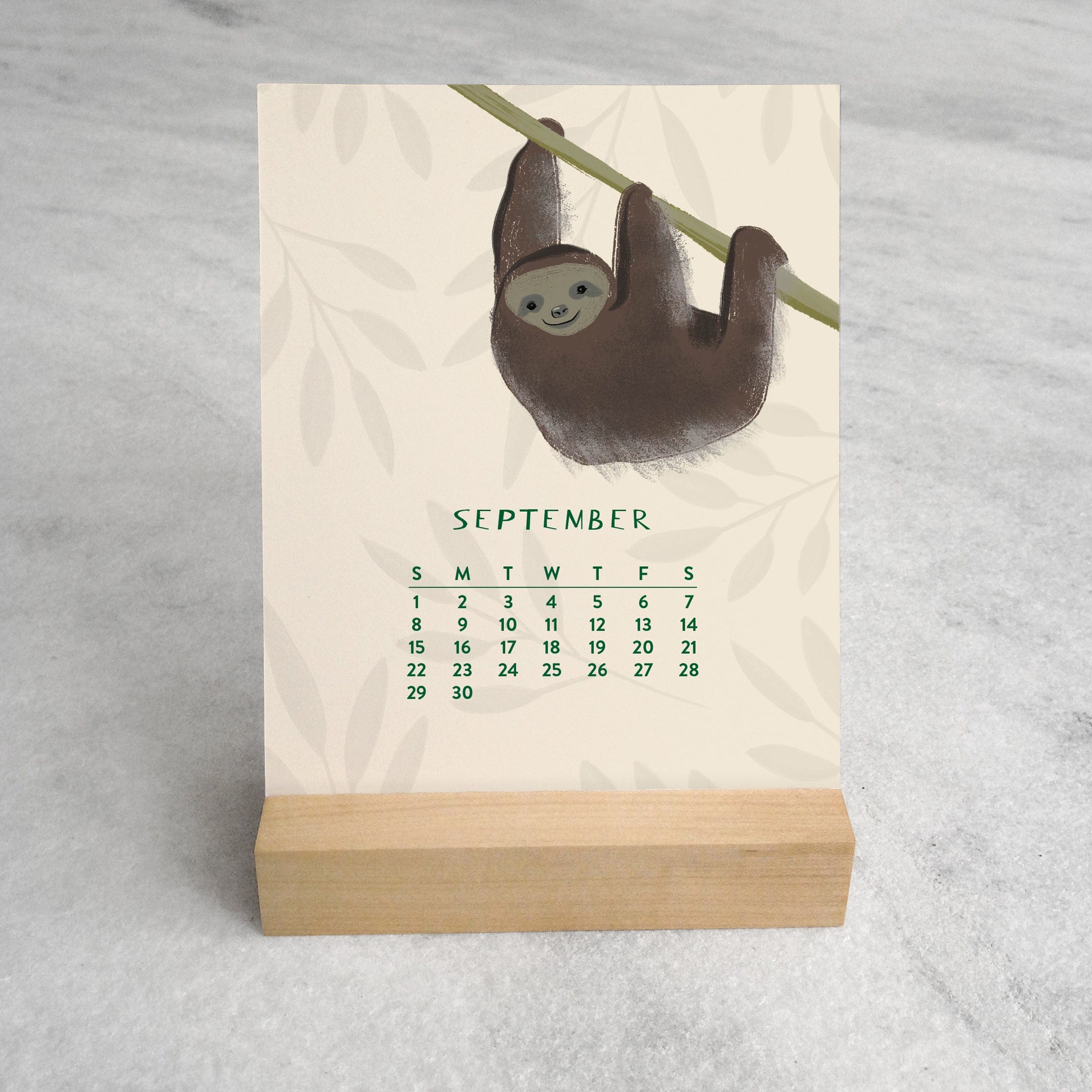 Favorite Story Desk Calendar In the Jungle 2024 Desk Calendar