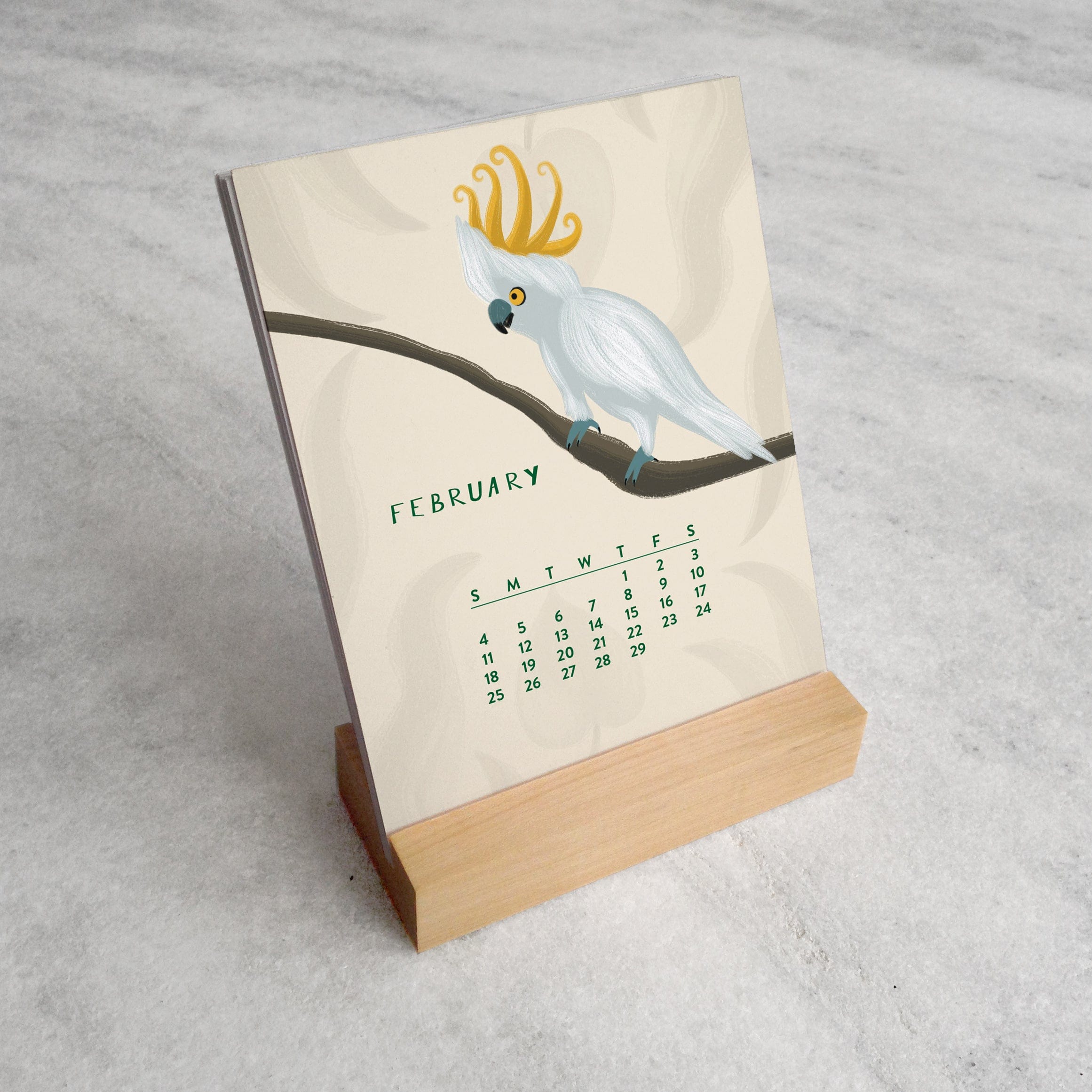 Favorite Story Desk Calendar In the Jungle 2024 Desk Calendar