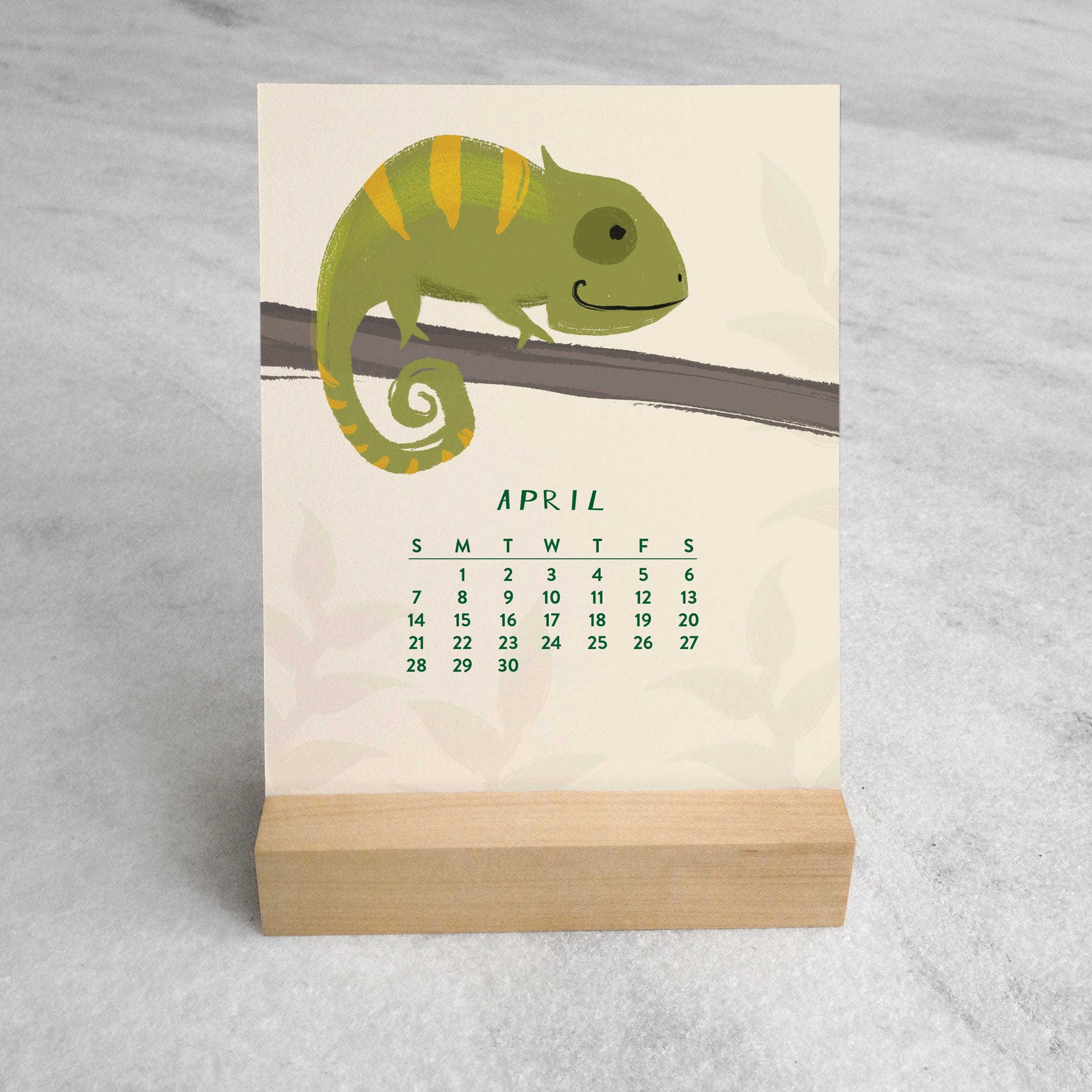 Favorite Story Desk Calendar In the Jungle 2024 Desk Calendar