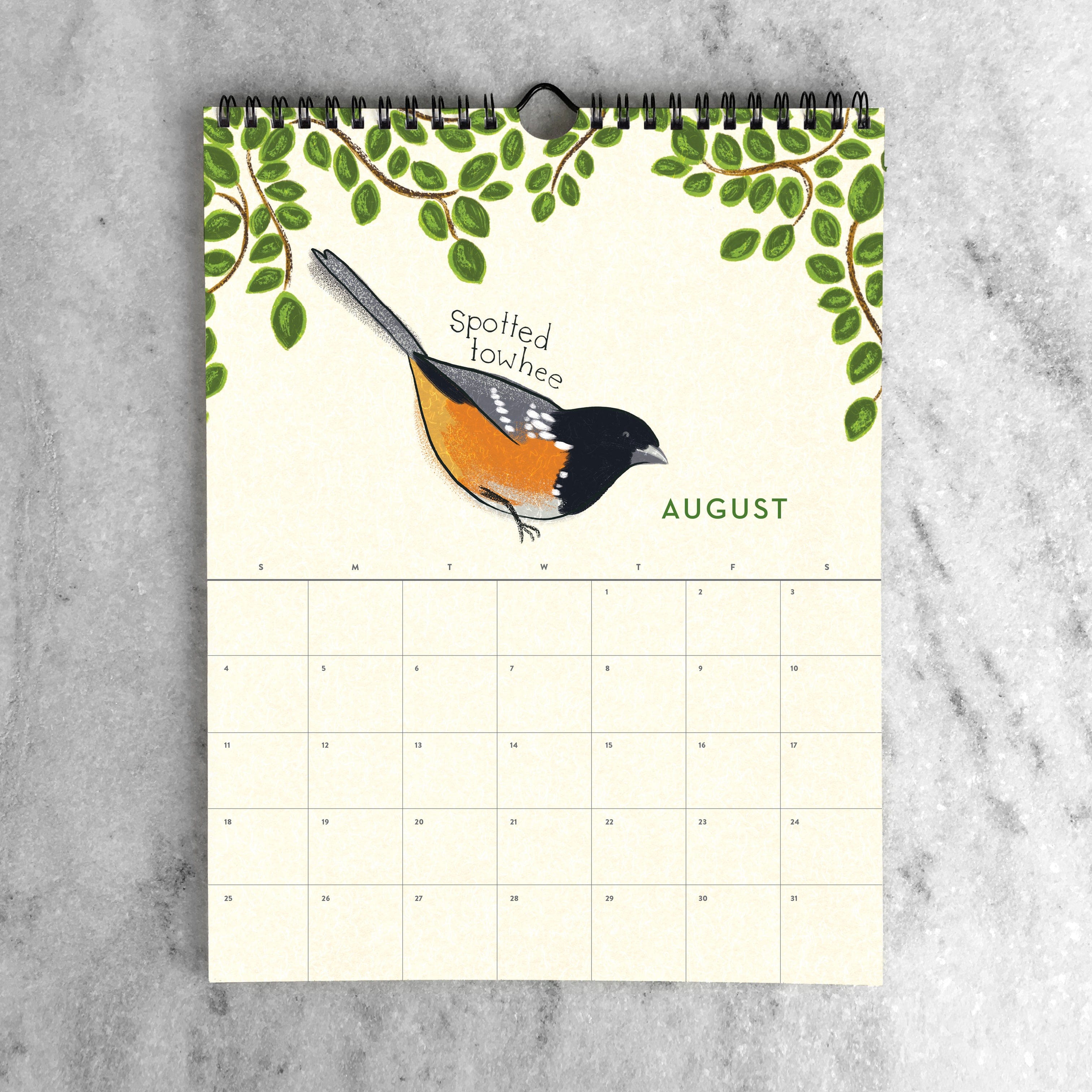Favorite Story Wall Calendar Feathered Friends 2024 Wall Calendar