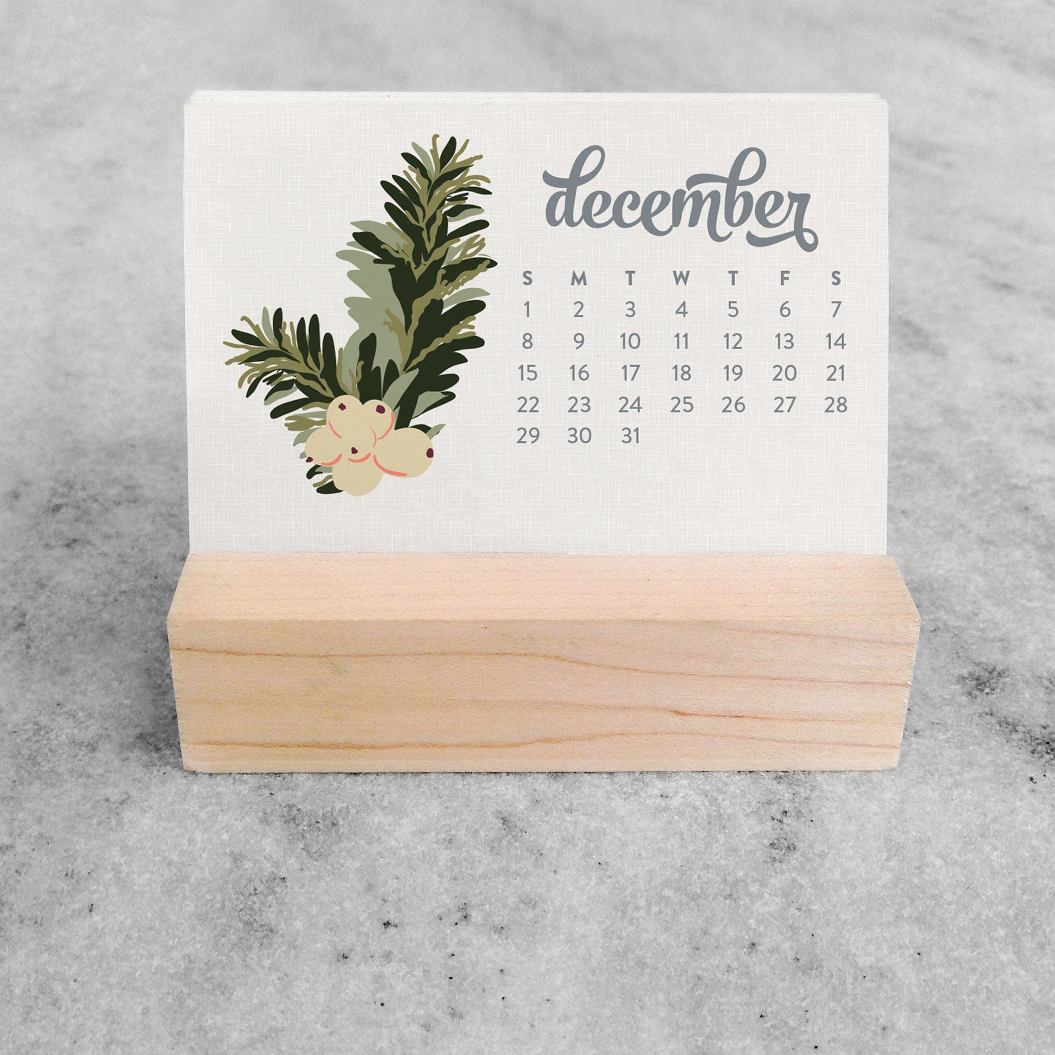 Favorite Story Mini Desk Calendar Wildflower 2025 Mini Desk Calendar