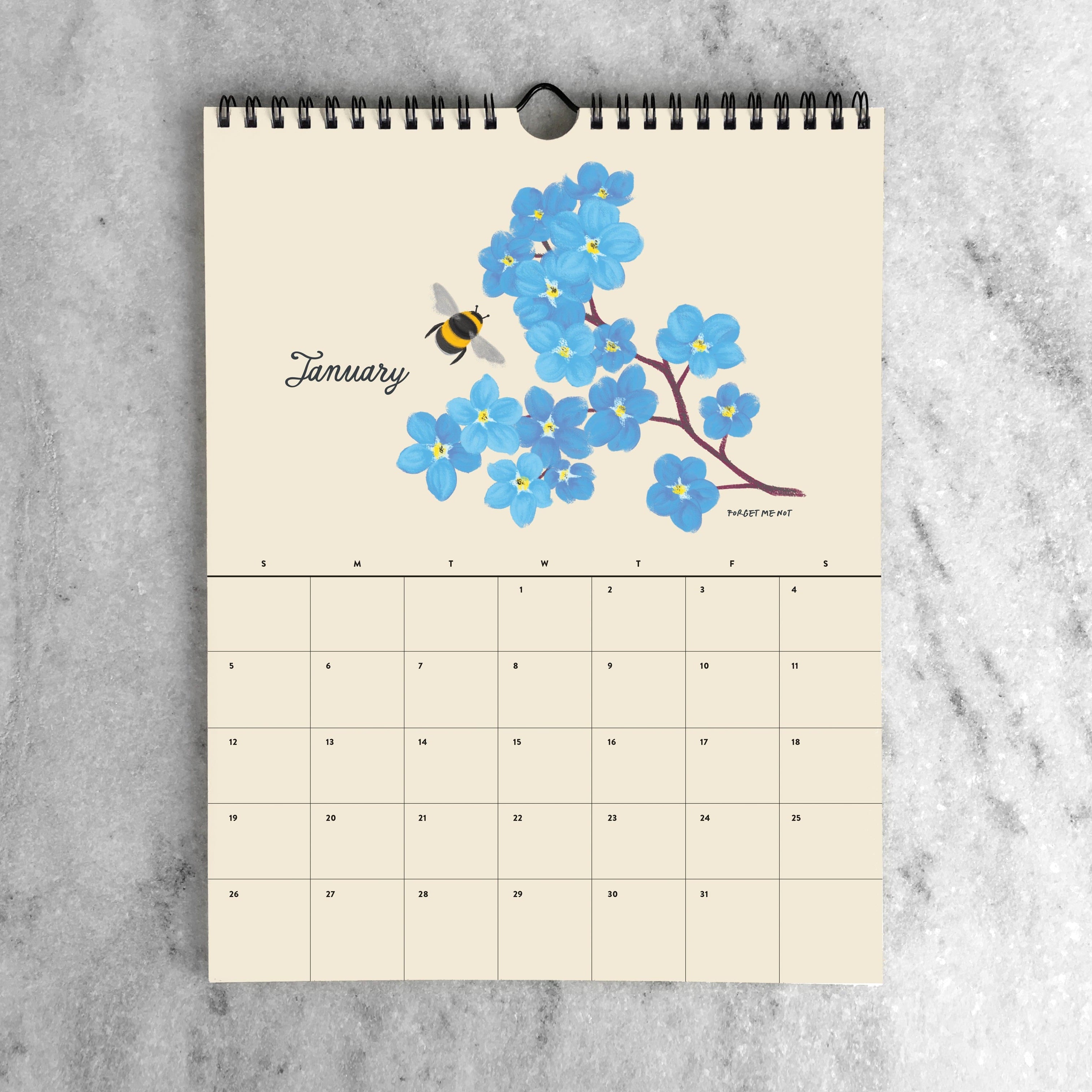 Favorite Story Monthly Calendar Botanicals 2025 2025 Monthly Calendar