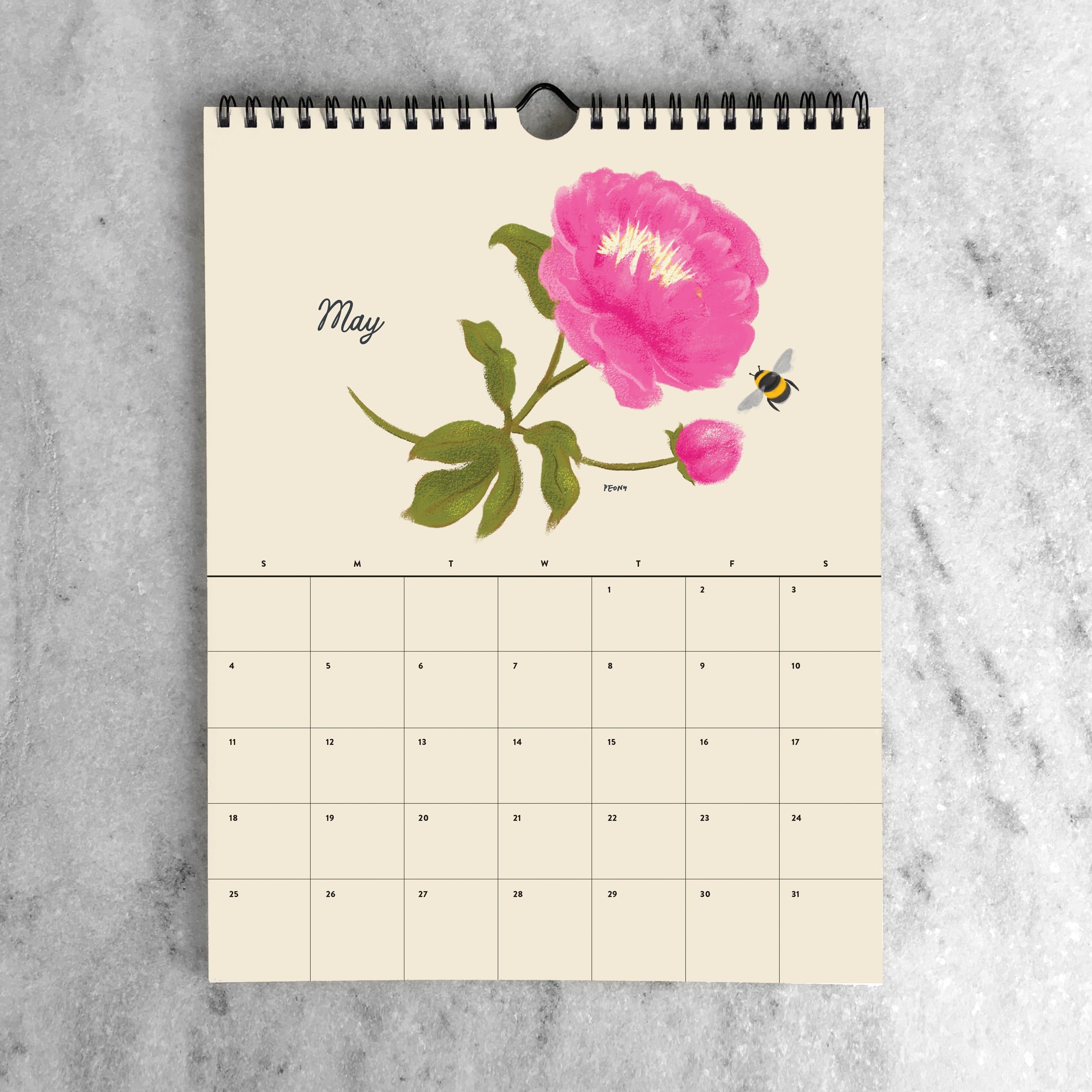 Favorite Story Monthly Calendar Botanicals 2025 2025 Monthly Calendar