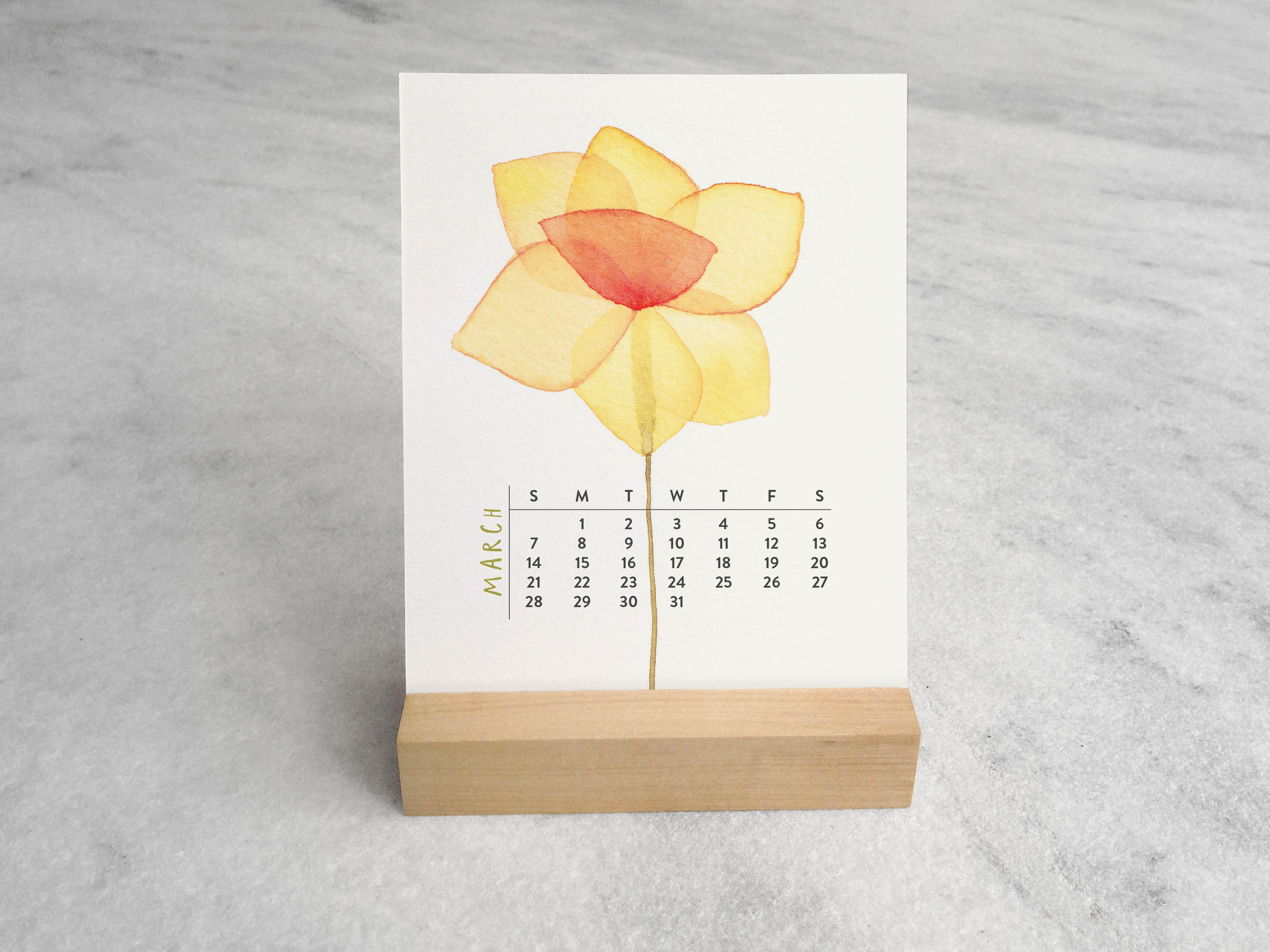 Favorite Story Desk Calendar Favorite Story 2027 Desk Calendar, Blooms
