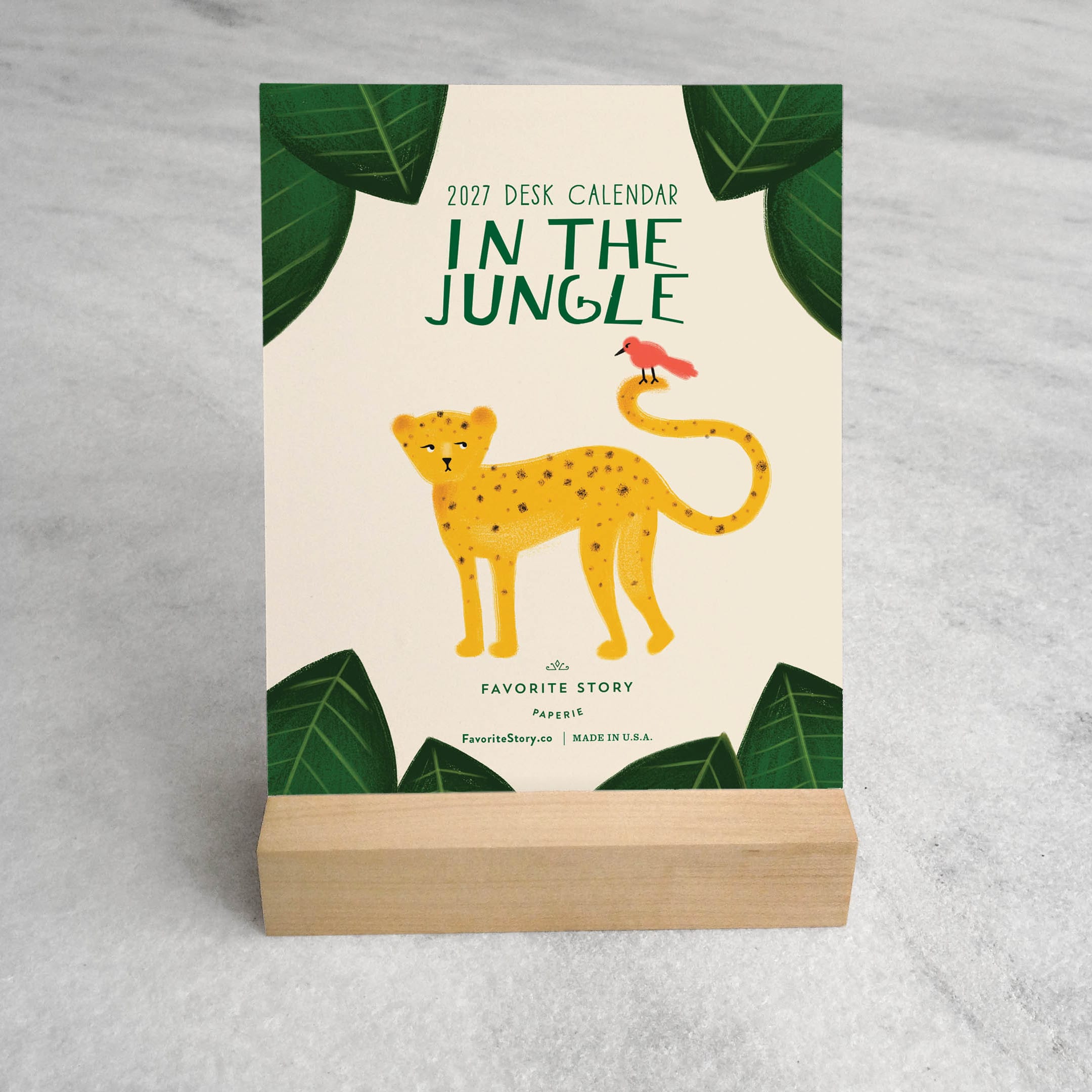 Favorite Story Desk Calendar Favorite Story 2027 Desk Calendar, In the Jungle