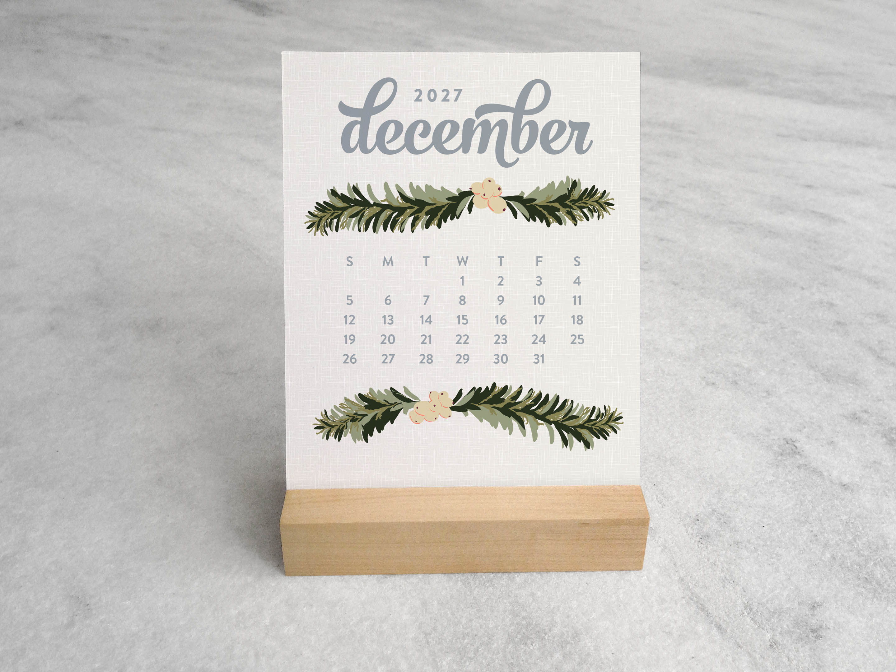 Favorite Story Desk Calendar Favorite Story 2027 Desk Calendar, Wildflower
