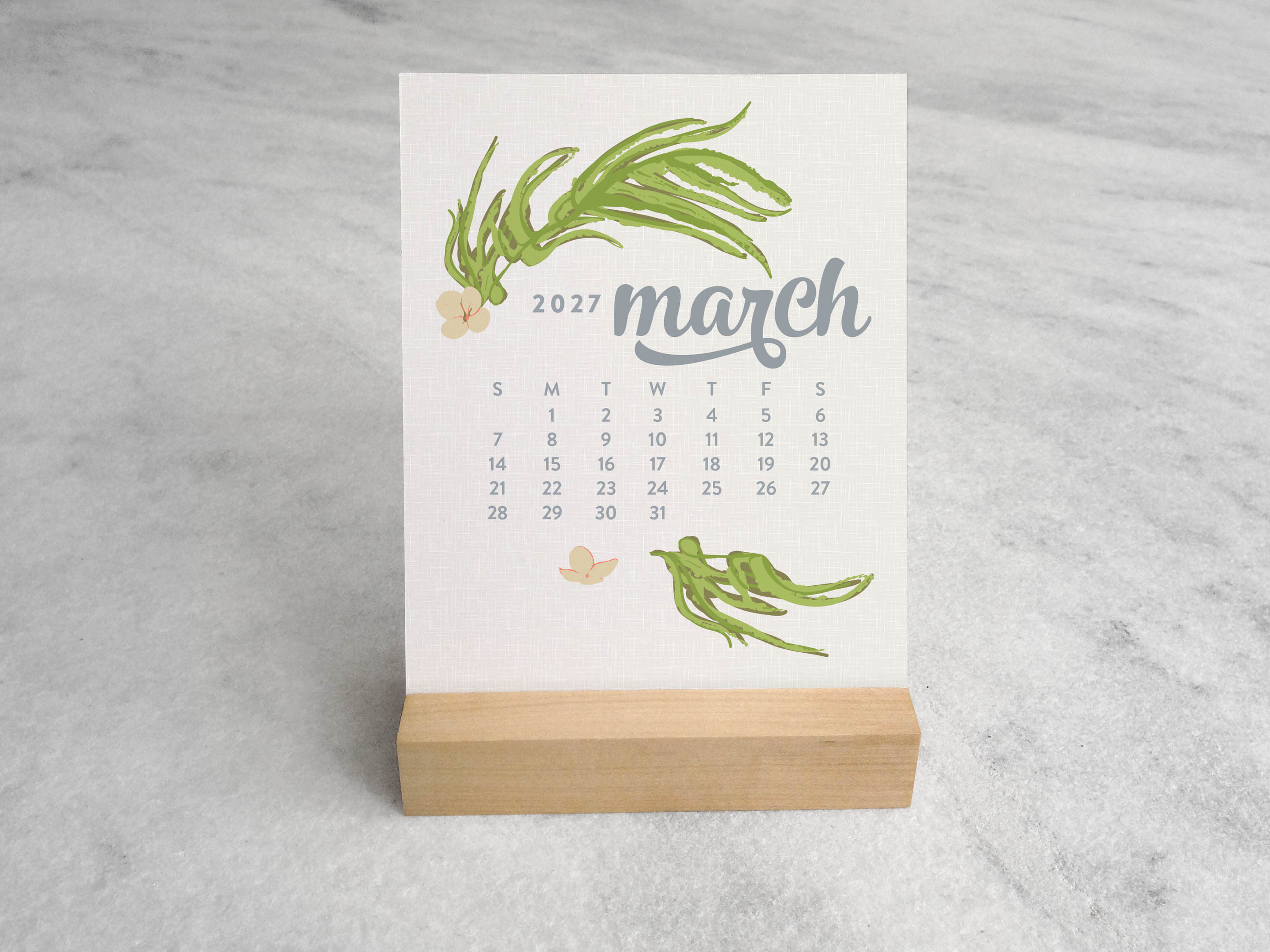 Favorite Story Desk Calendar Favorite Story 2027 Desk Calendar, Wildflower