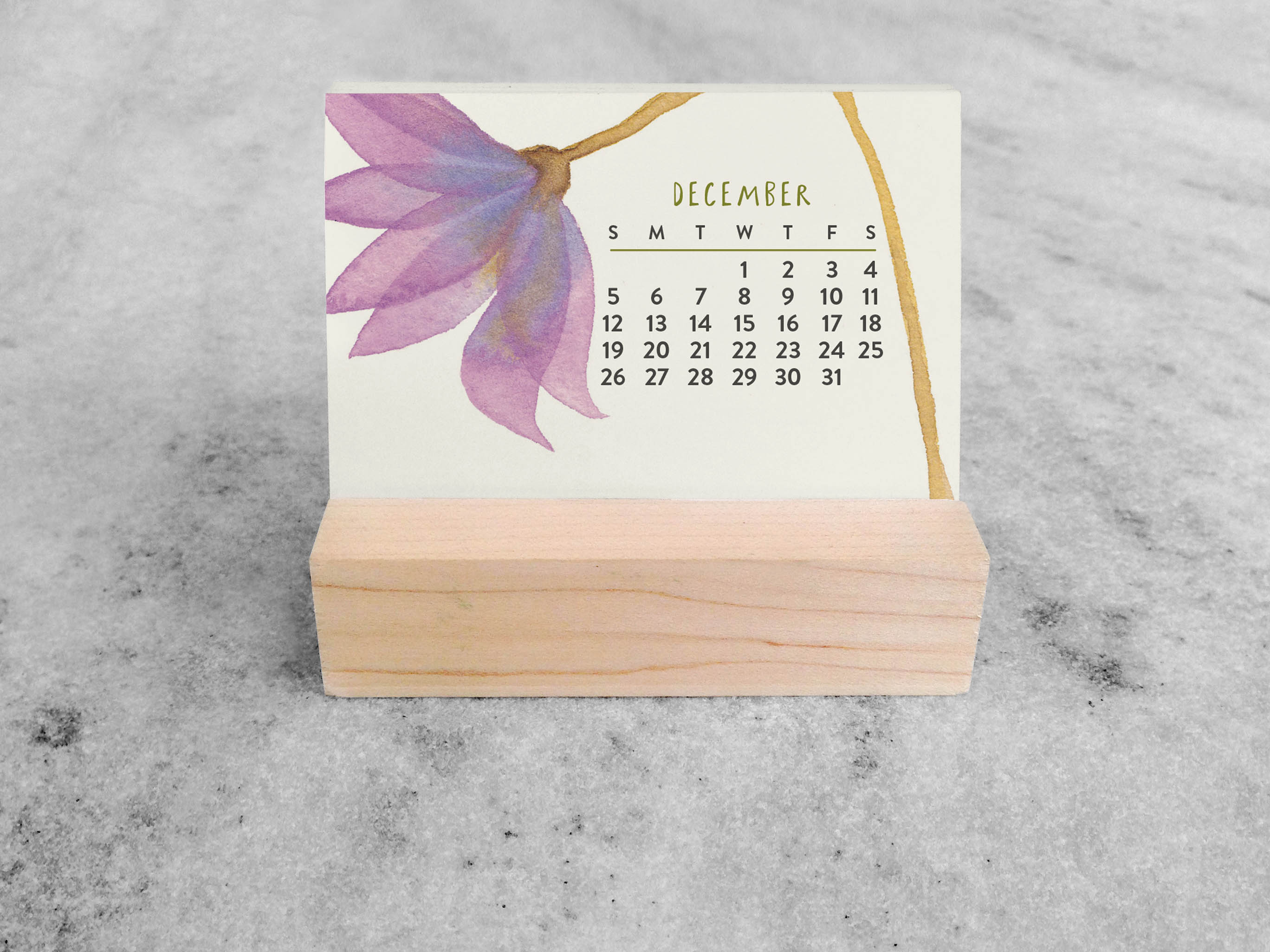 Favorite Story Mini Desk Calendar Favorite Story 2027 Mini Desk Calendar, Blooms