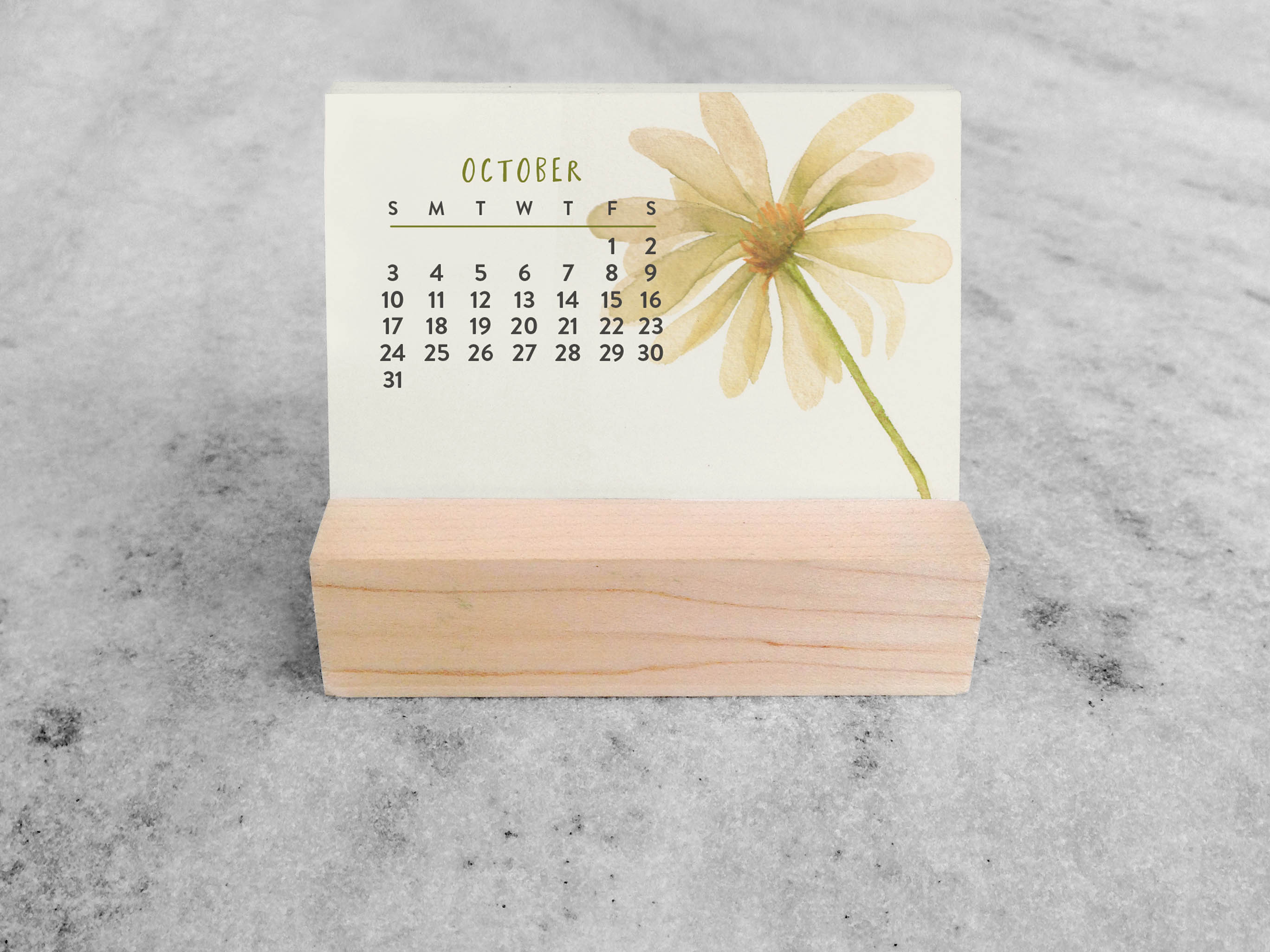 Favorite Story Mini Desk Calendar Favorite Story 2027 Mini Desk Calendar, Blooms