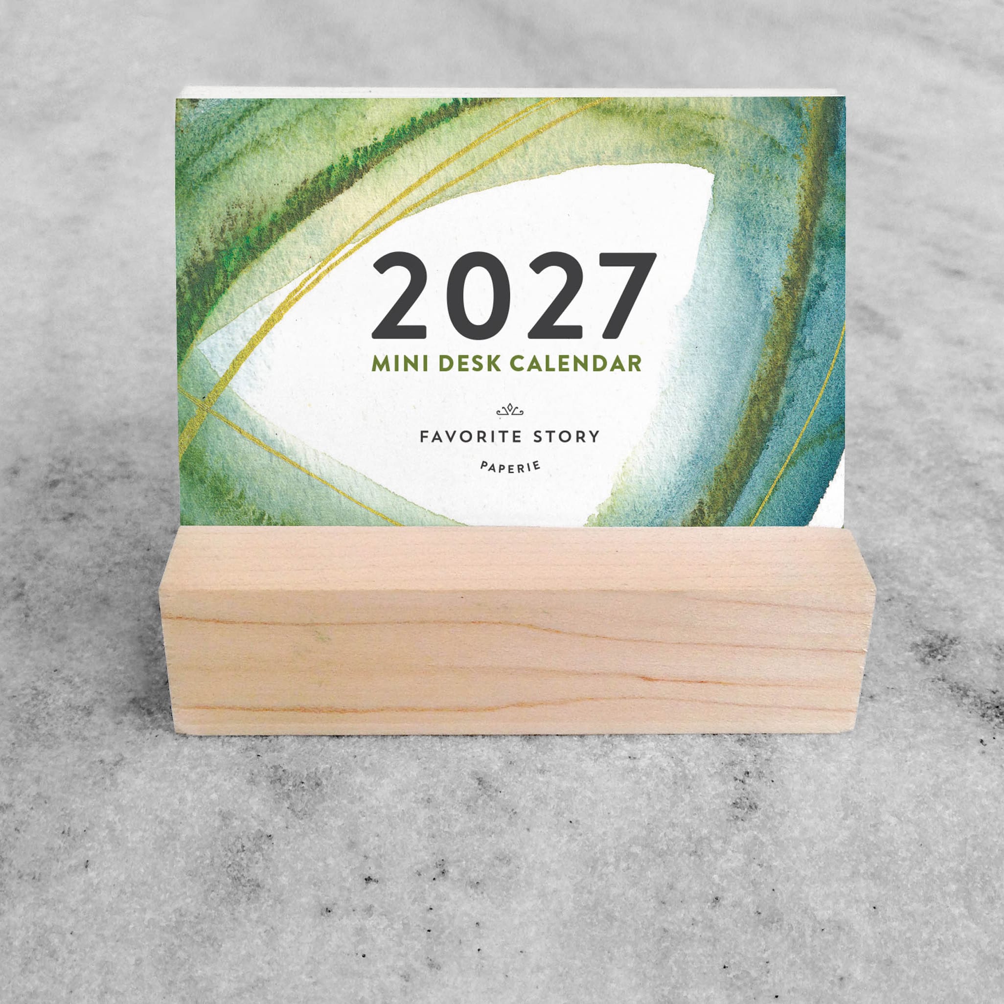 Favorite Story Mini Desk Calendar Favorite Story 2027 Mini Desk Calendar, New Day