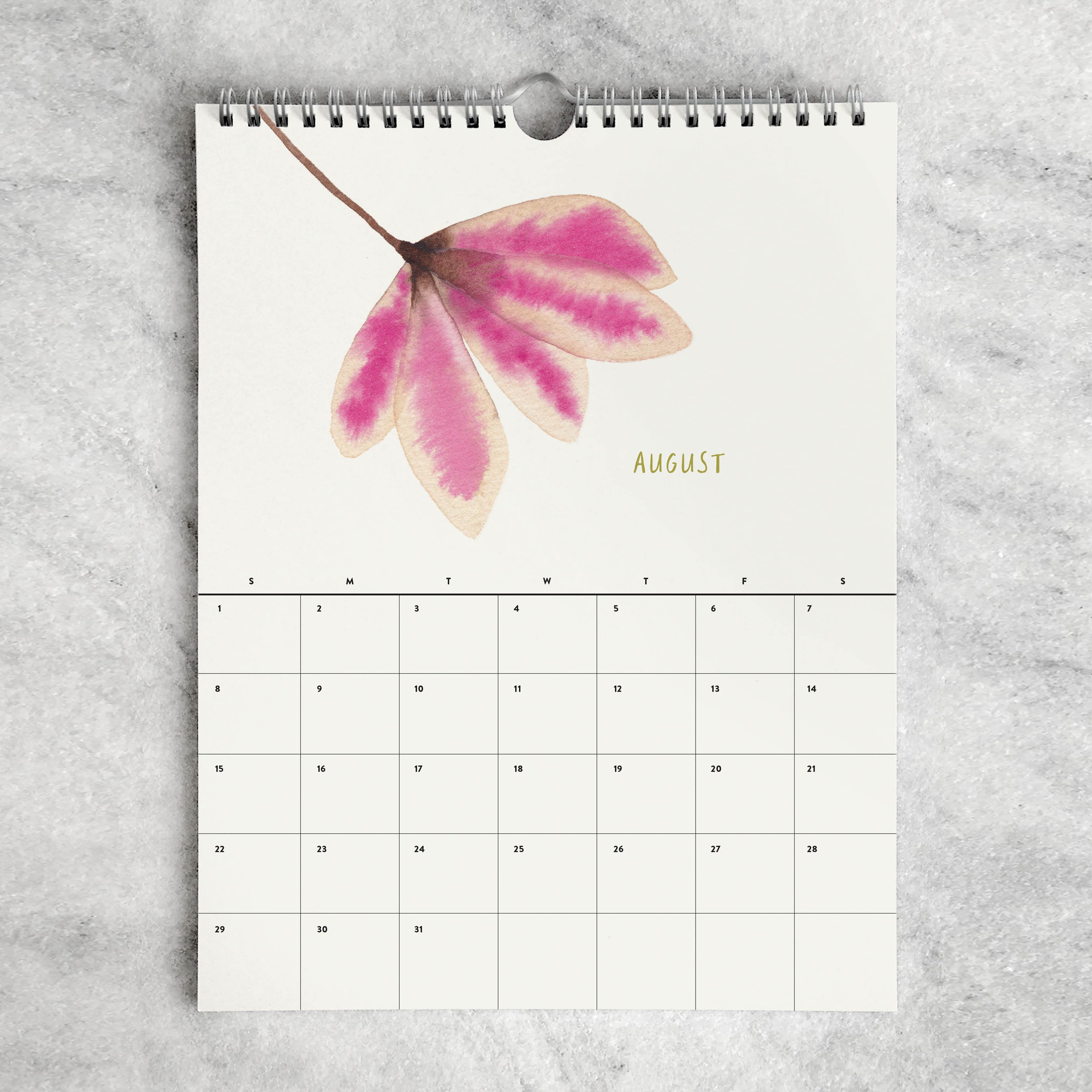 Favorite Story Monthly Calendar Favorite Story 2027 2027 Monthly Calendar, Blooms