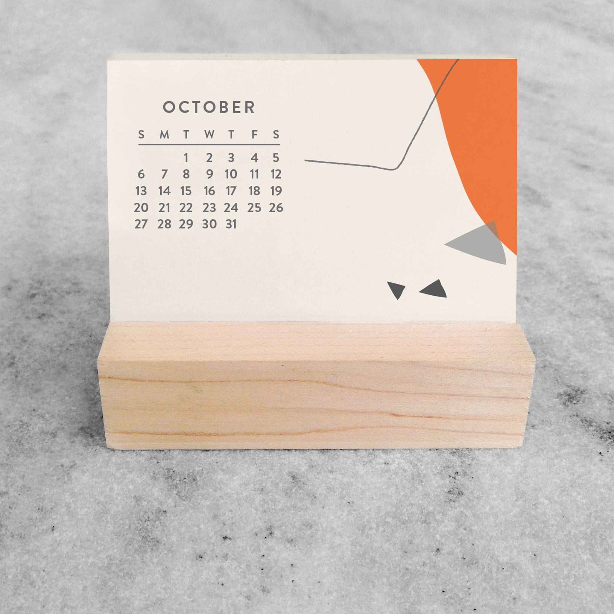 Favorite Story Mini Desk Calendar Abstract 2023/2024 Mini Desk Calendar