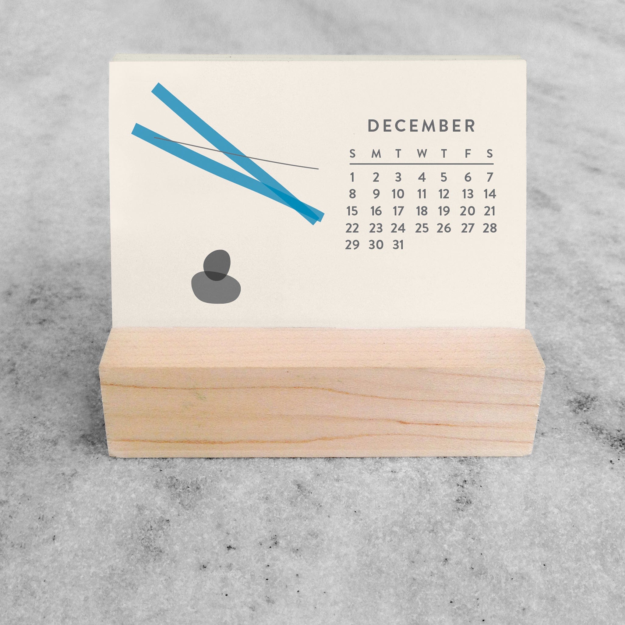 Favorite Story Mini Desk Calendar Abstract 2023/2024 Mini Desk Calendar