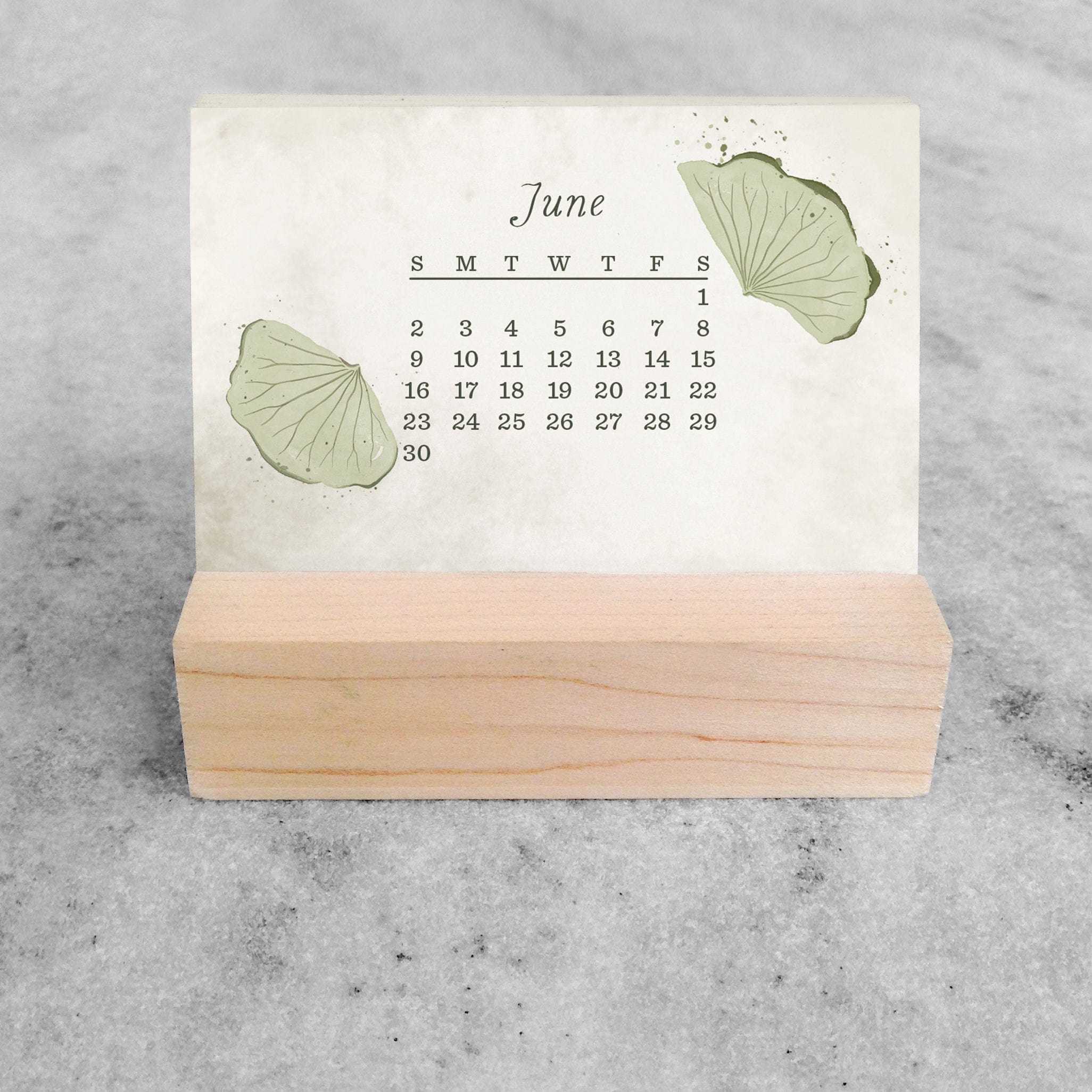 Favorite Story Mini Desk Calendar Field Flowers 2024 Mini Desk Calendar