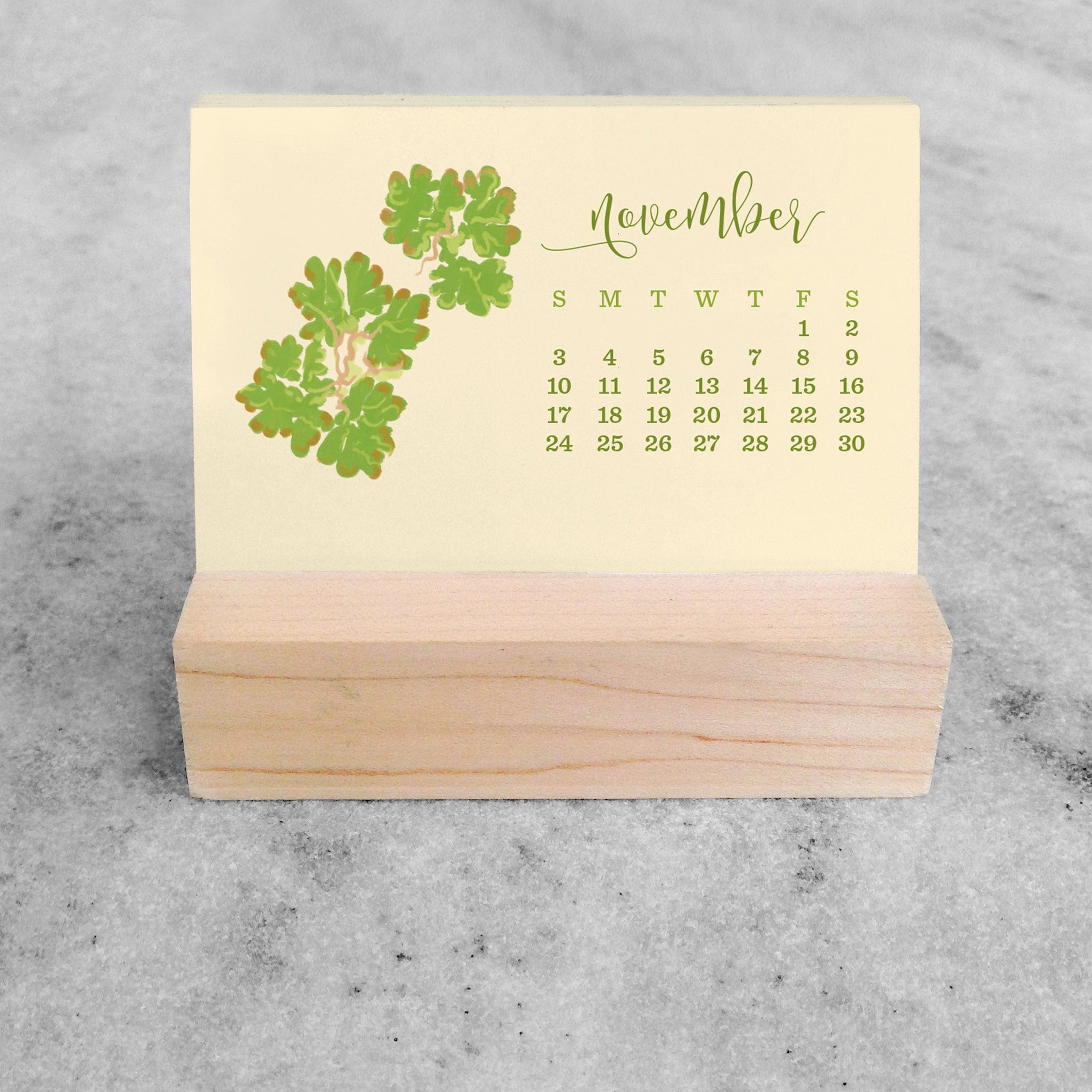 Favorite Story Mini Desk Calendar Fern 2023/2024 Mini Desk Calendar