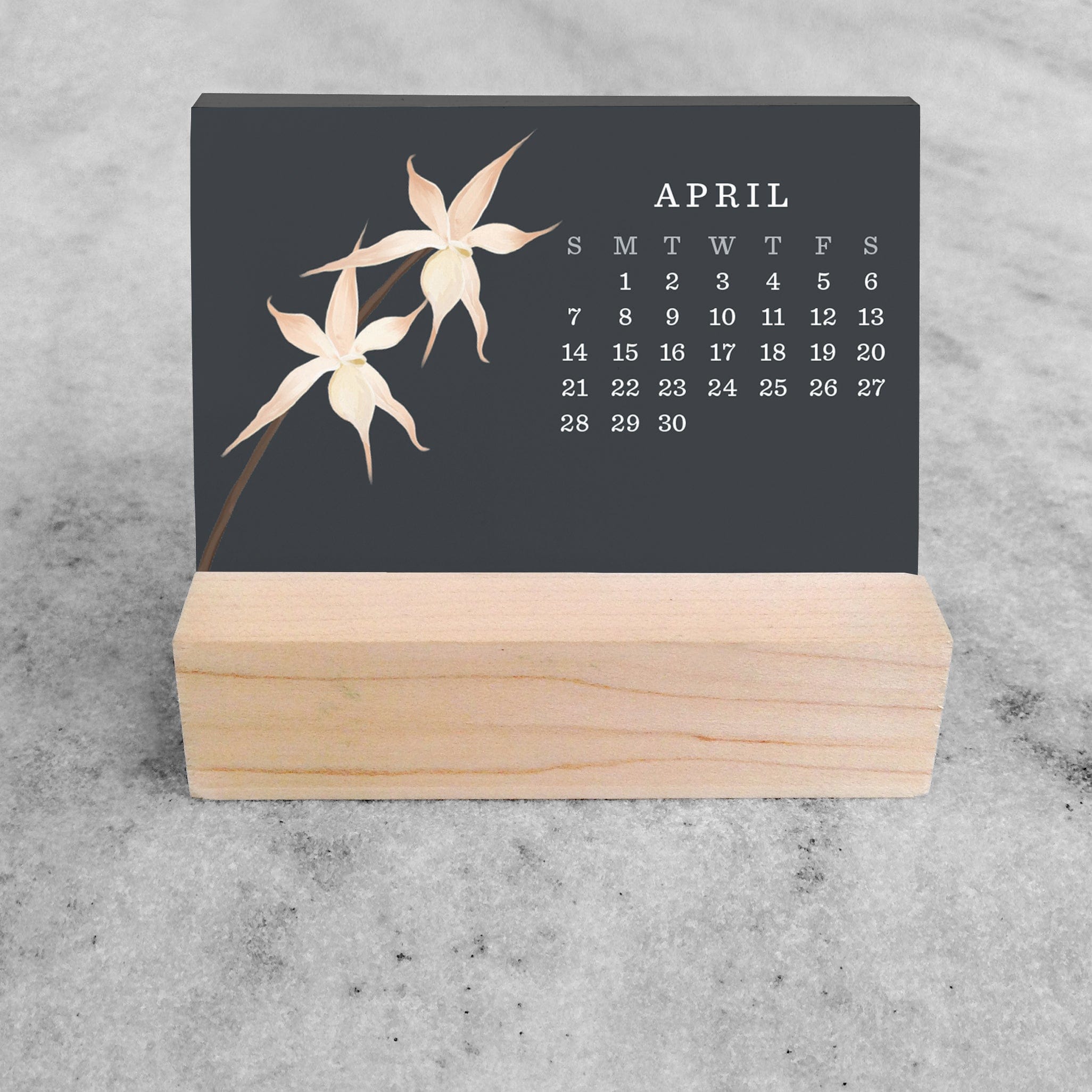 Favorite Story Mini Desk Calendar Orchid 2024 Mini Desk Calendar
