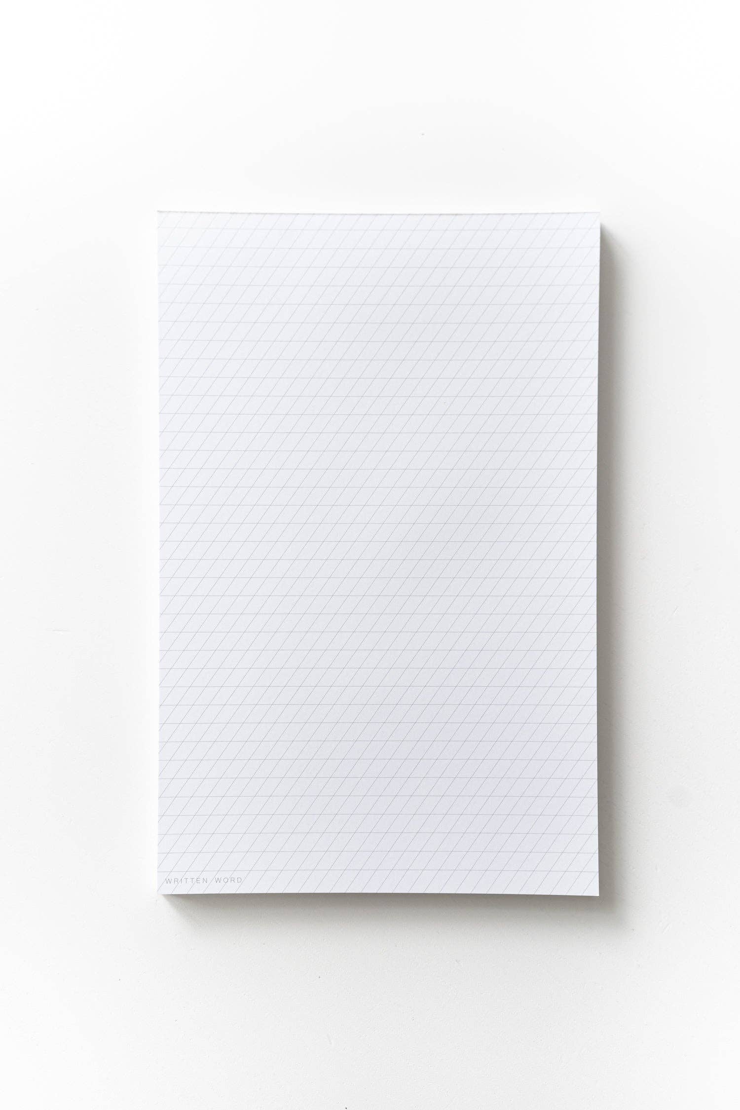 Favorite Story Written Word Calligraphy A5 Calligraphy Slanted Guide Notepad