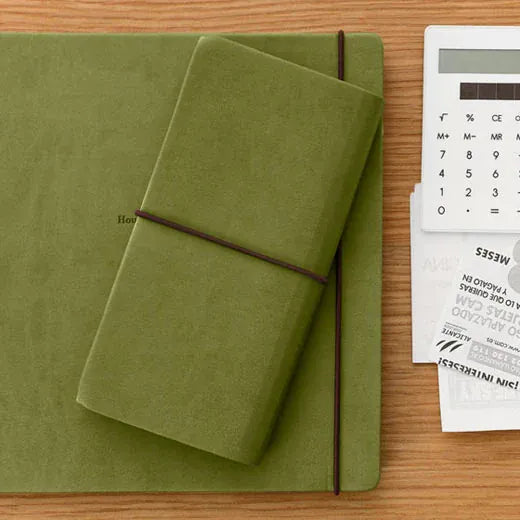 Favorite Story Folder Hightide USA Khaki Green Accordion Receipt Holder