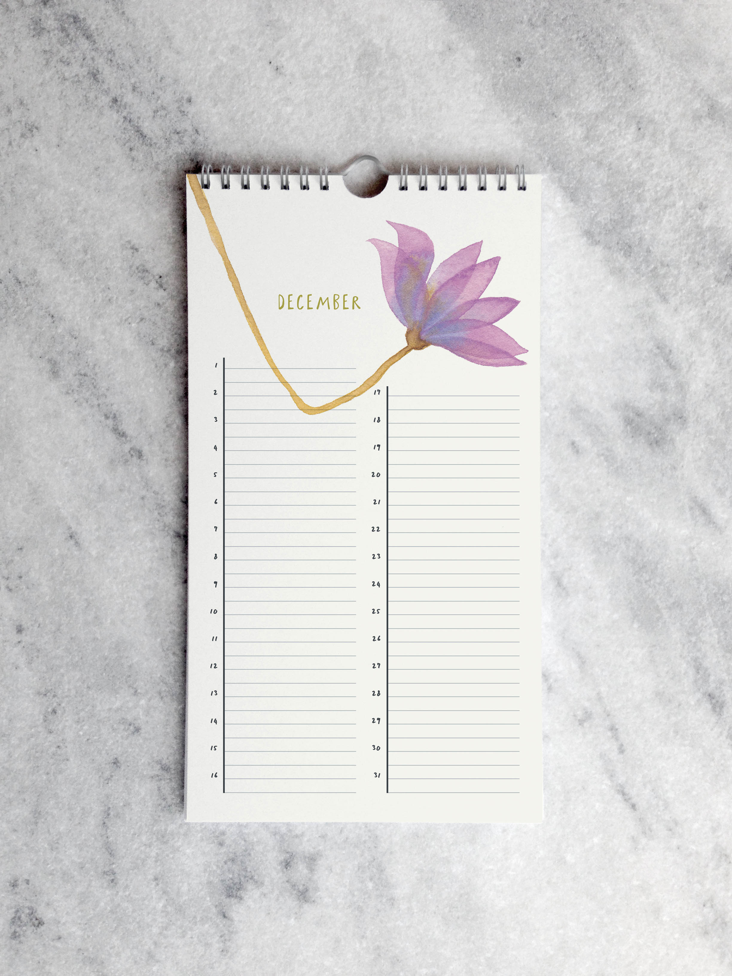 Favorite Story Celebration Calendar Favorite Story Celebration Calendar, Blooms