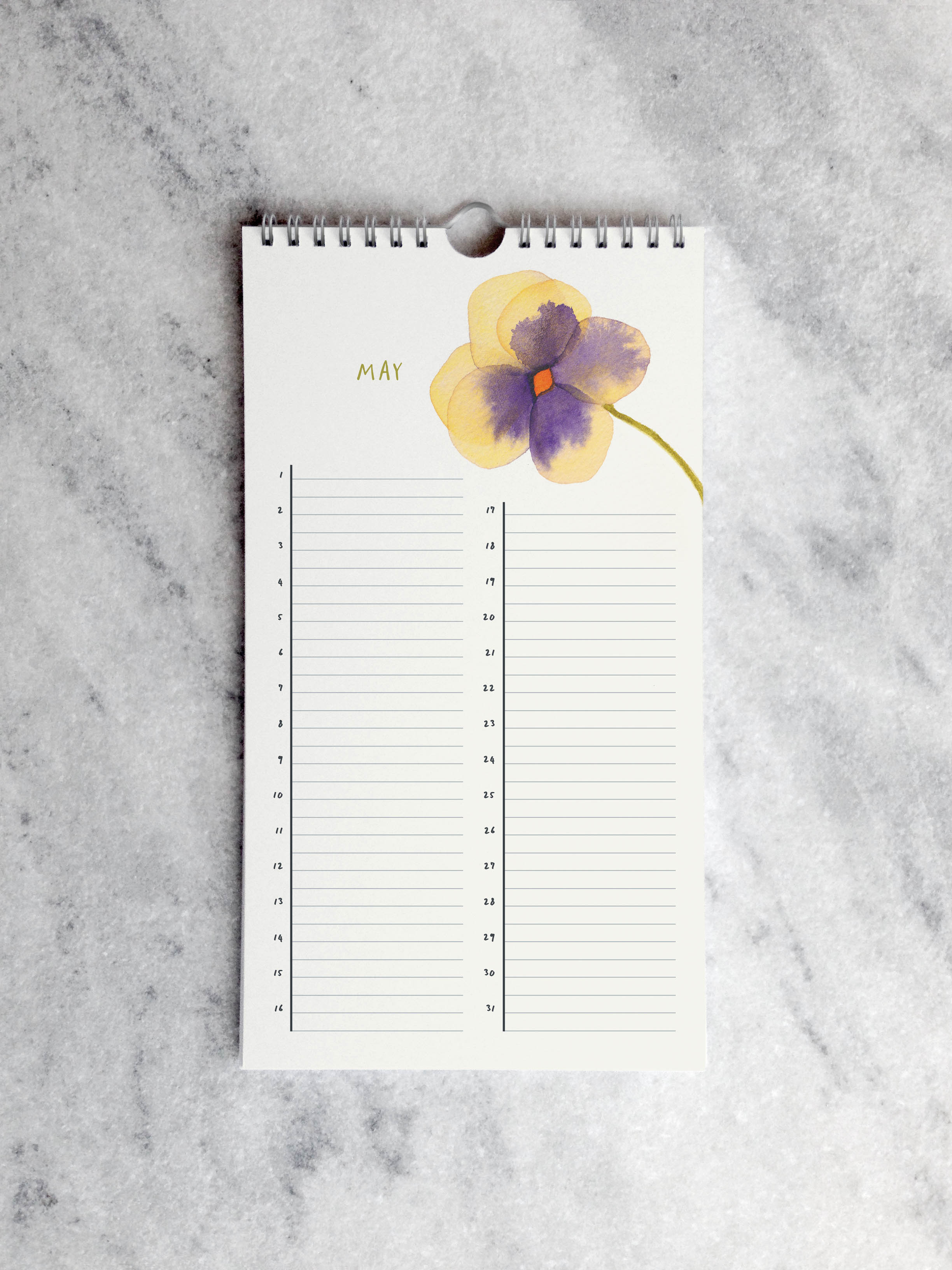 Favorite Story Celebration Calendar Favorite Story Celebration Calendar, Blooms