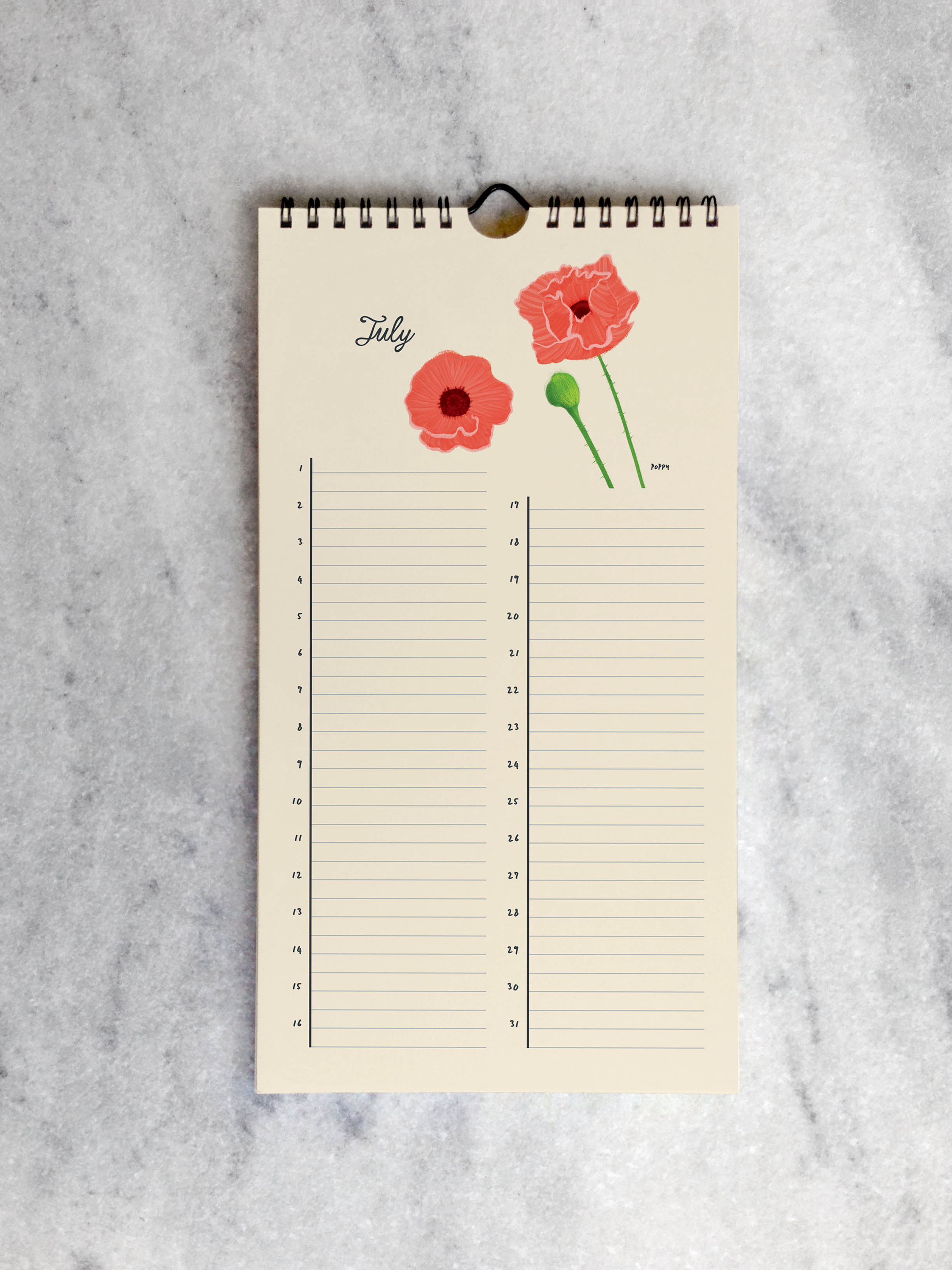 Favorite Story Celebration Calendar Botanicals Celebration Calendar