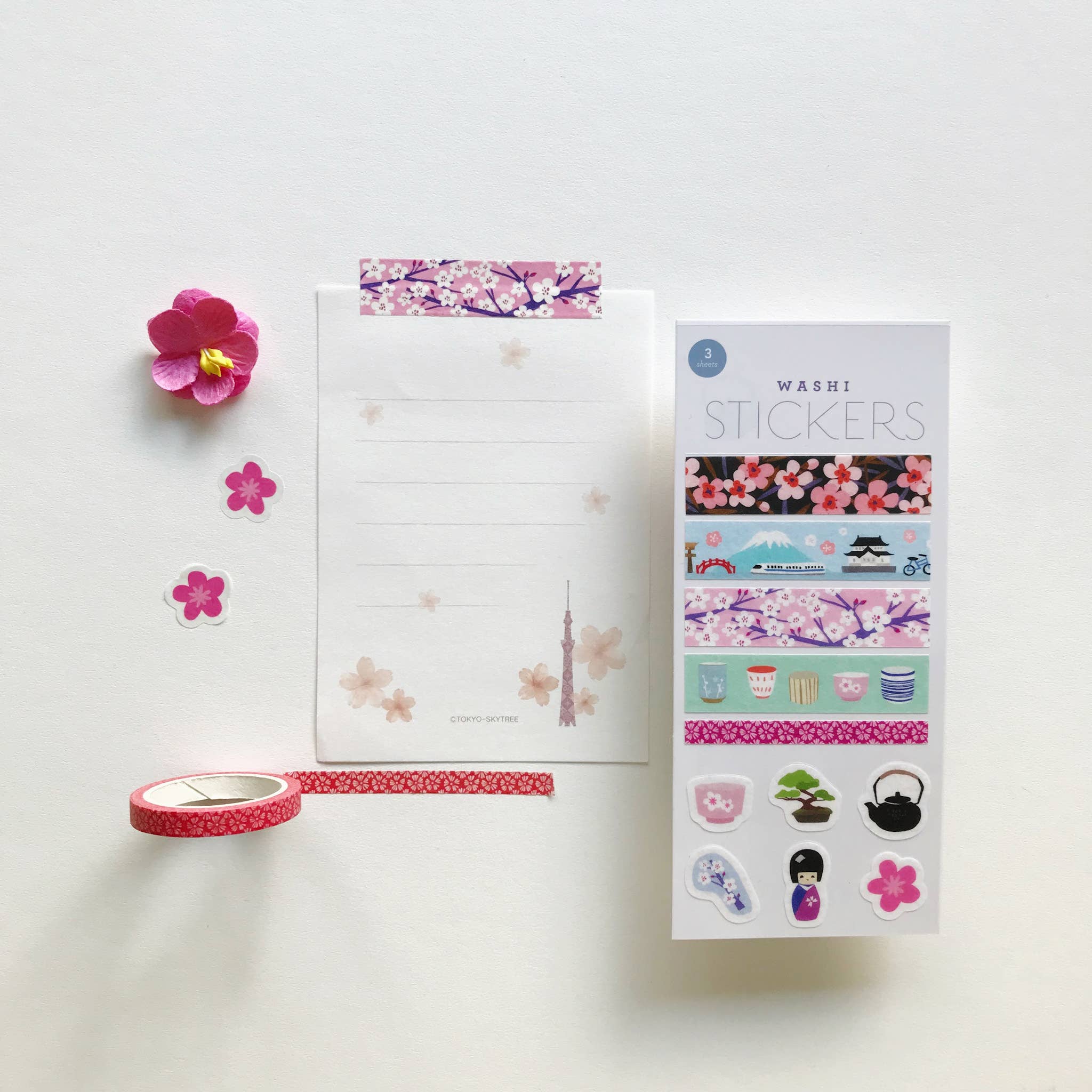 Favorite Story Girl of All Work Cherry Blossoms Washi Tape