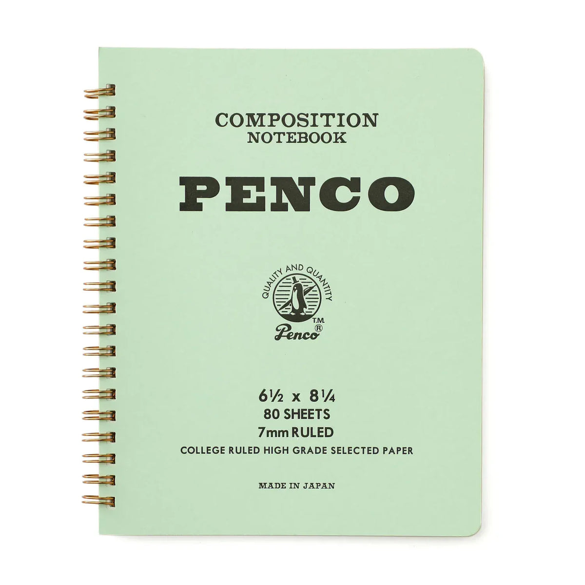 Favorite Story Penco Mint Coil Notebook, Large