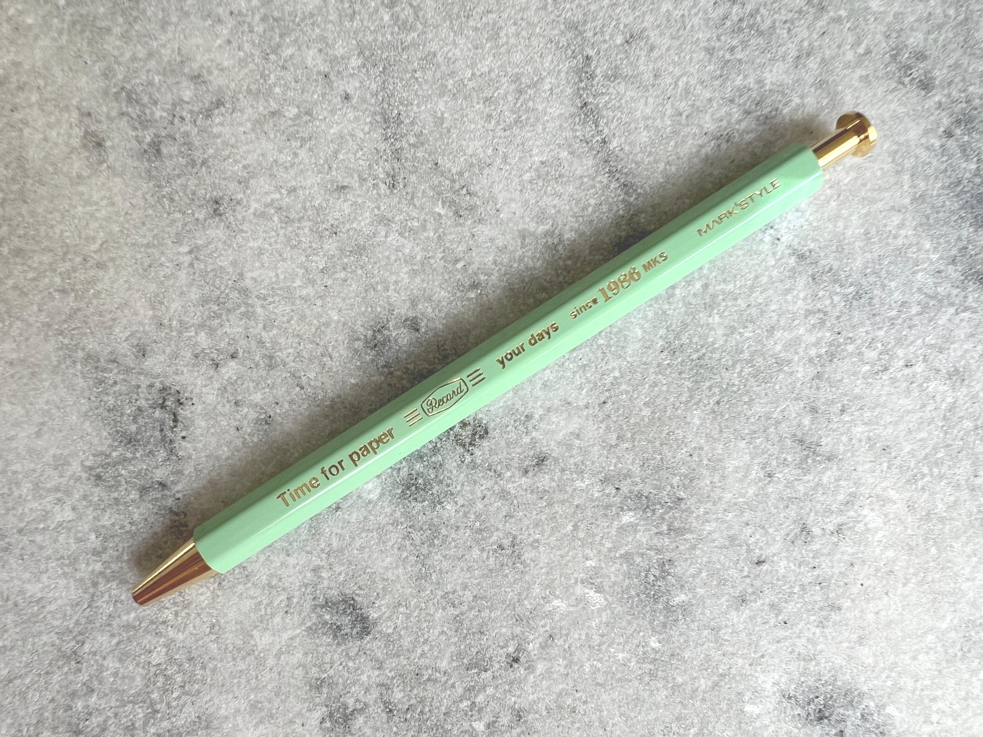 Favorite Story MARK'S Mint Compact Mark'style Gel Pen