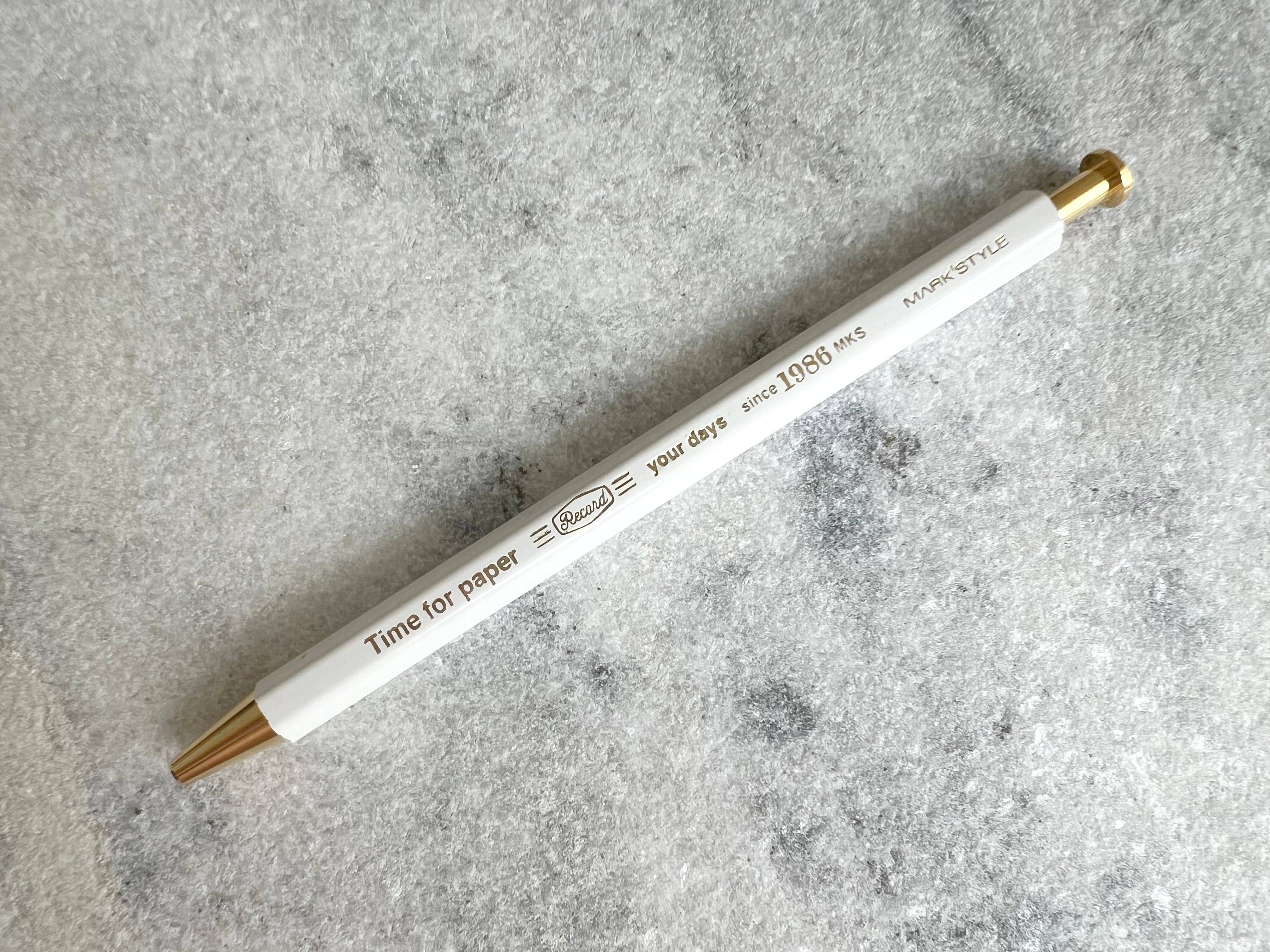 Favorite Story MARK'S White Compact Mark'style Gel Pen