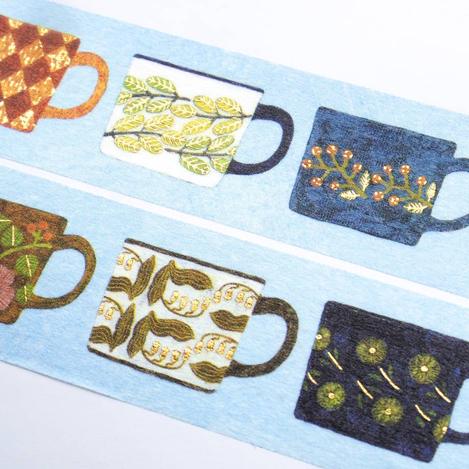 Favorite Story Japacolle — Japan Collections | See Latest News in "About" MY FAVORITE MUGS Cozyca Midori Asano Foil Washi Tape