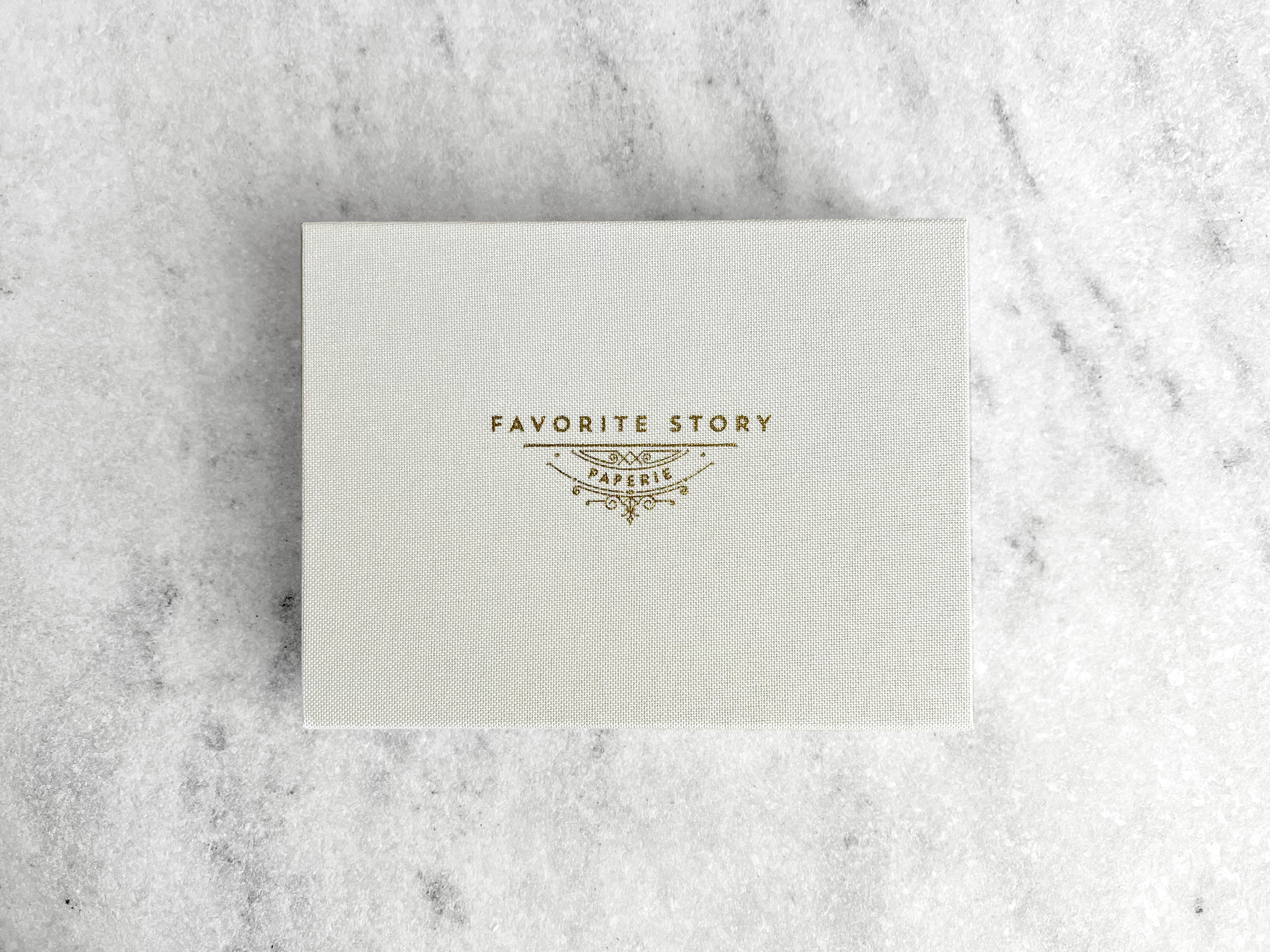 Favorite Story Monogram Custom Stationery