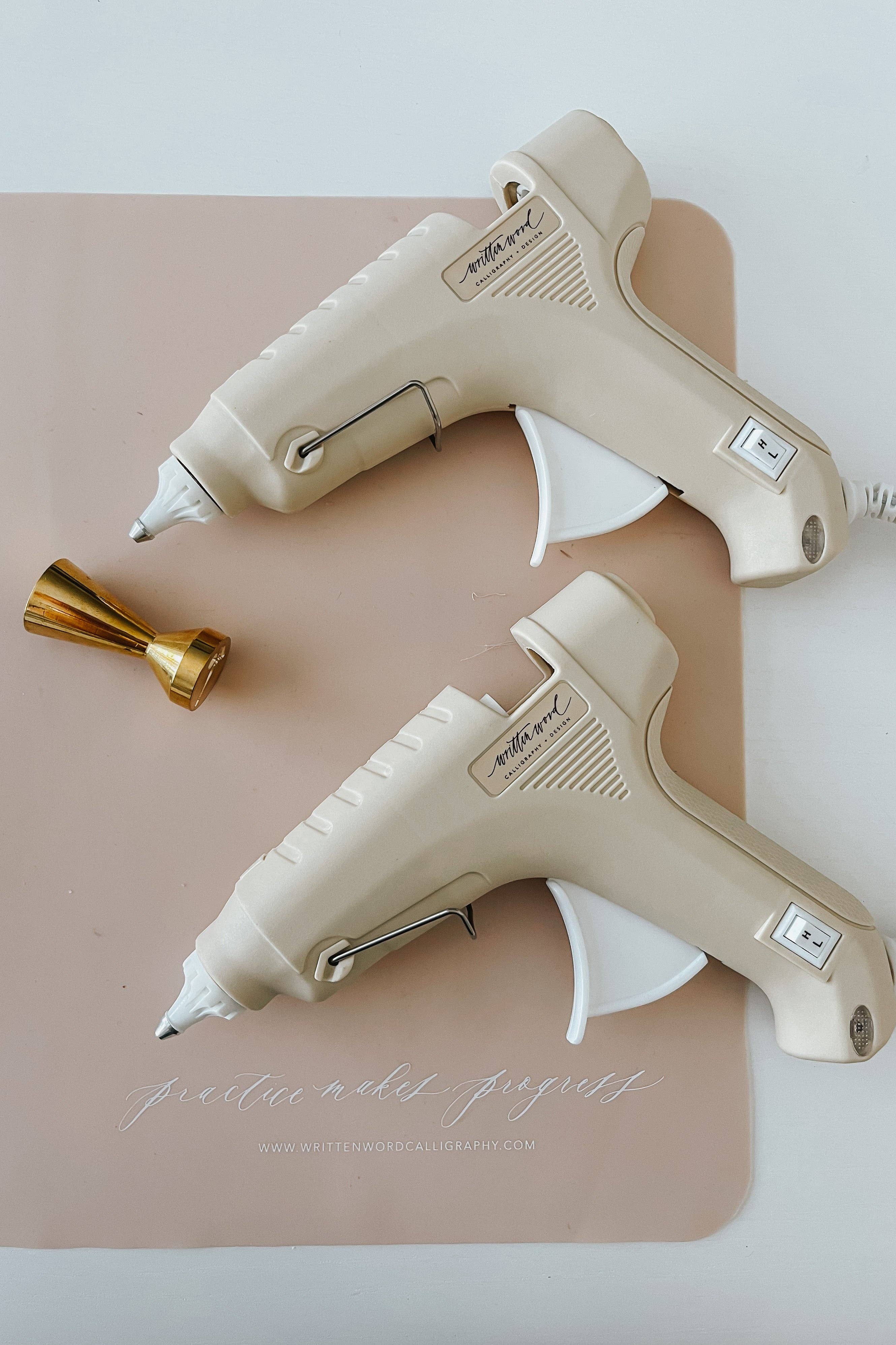 Favorite Story Written Word Calligraphy Dual-Heat Glue Gun for Wax Seals