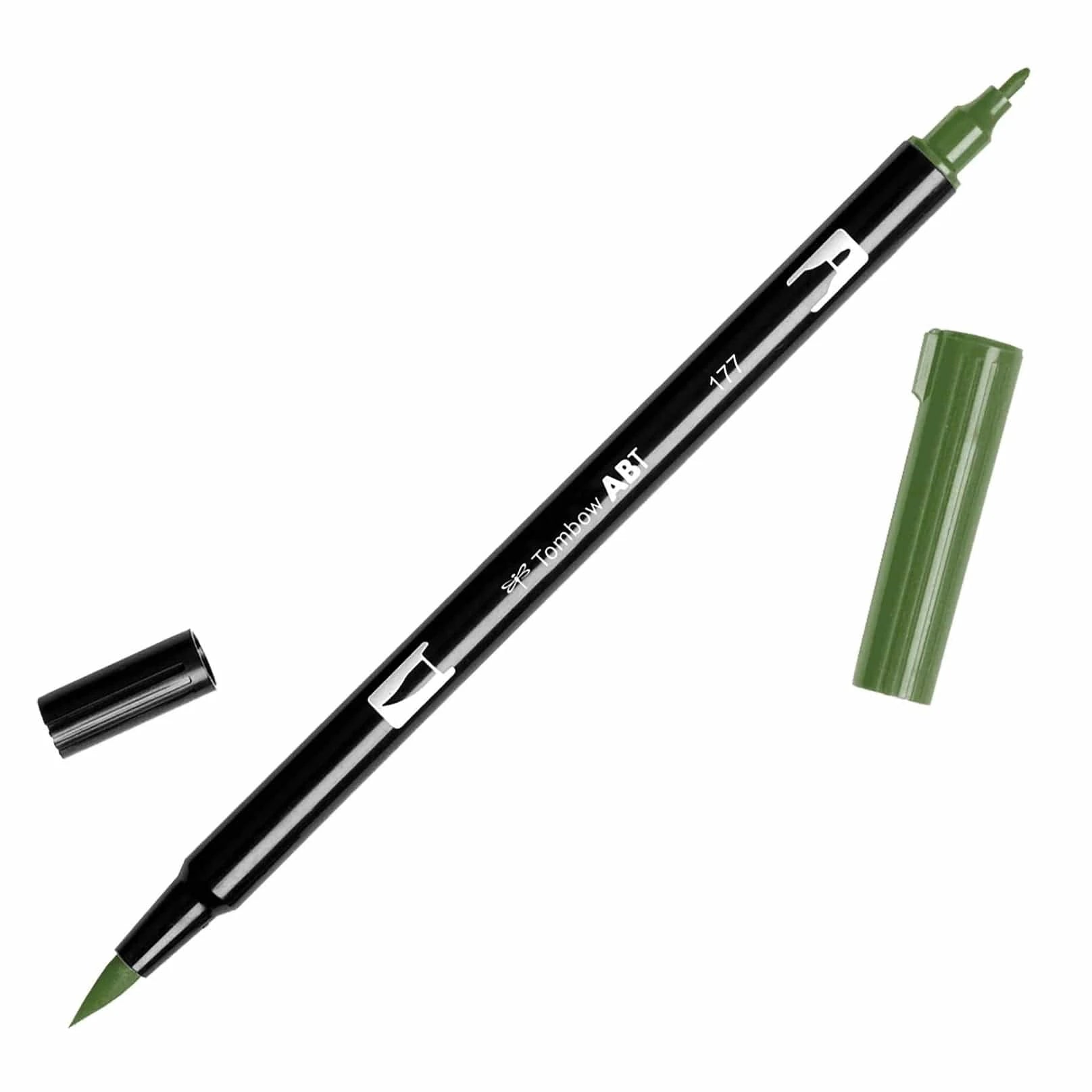 Favorite Story Tombow 177 Dark Jade Dual Tip Brush Pen Art Markers