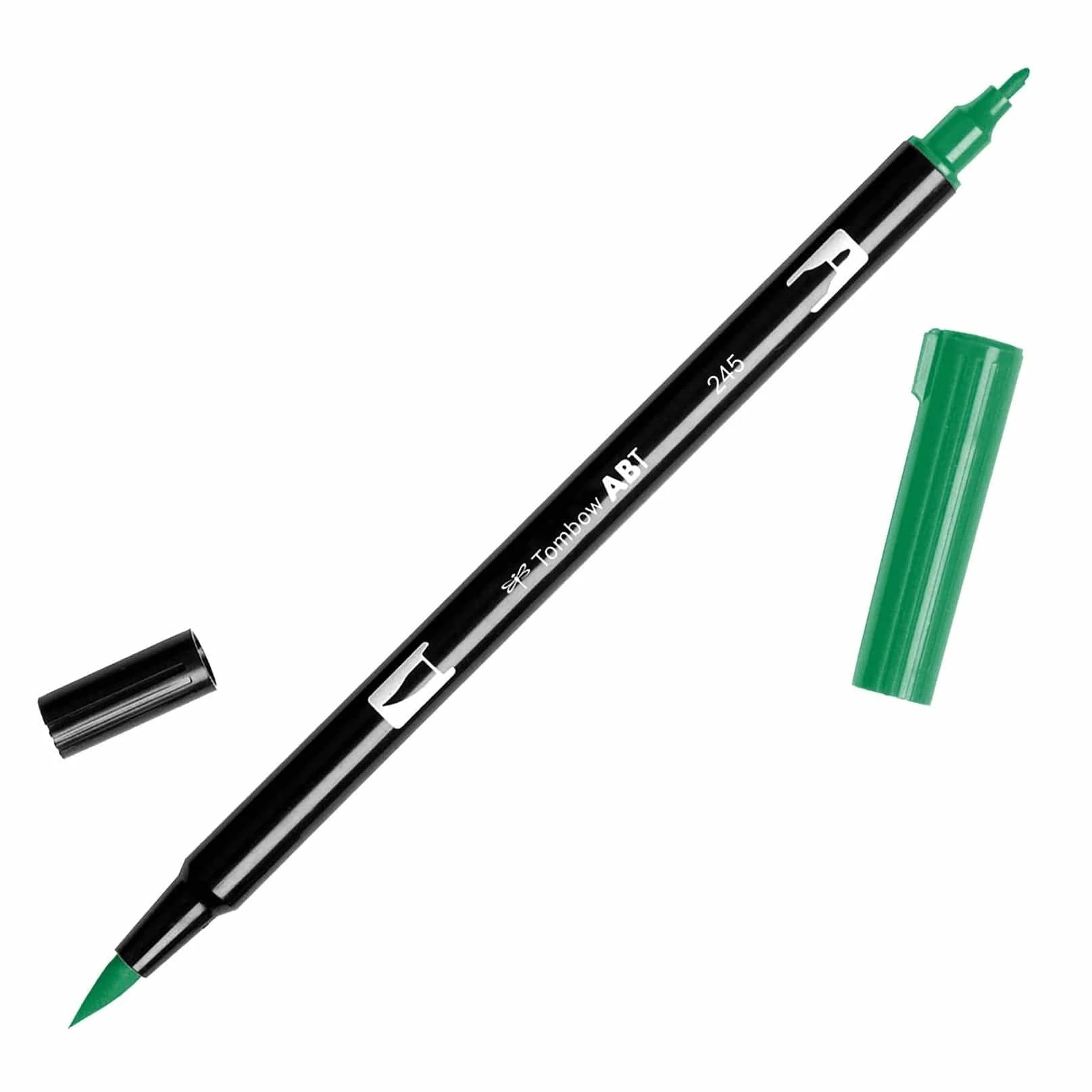 Favorite Story Tombow 245 Sap Green Dual Tip Brush Pen Art Markers