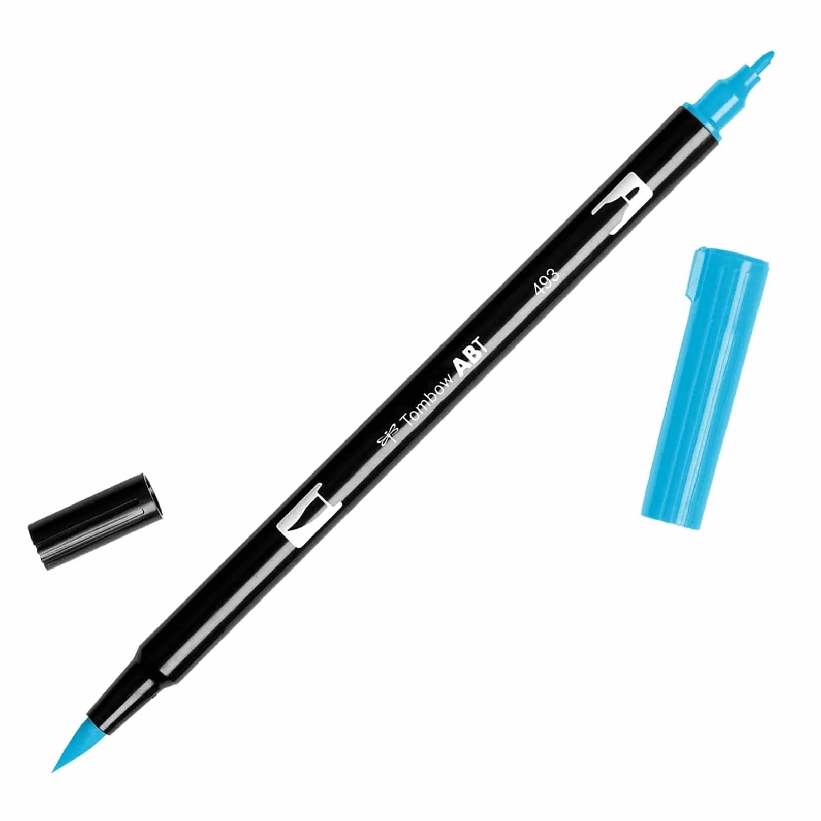 Favorite Story Tombow 493 Reflex Blue Dual Tip Brush Pen Art Markers