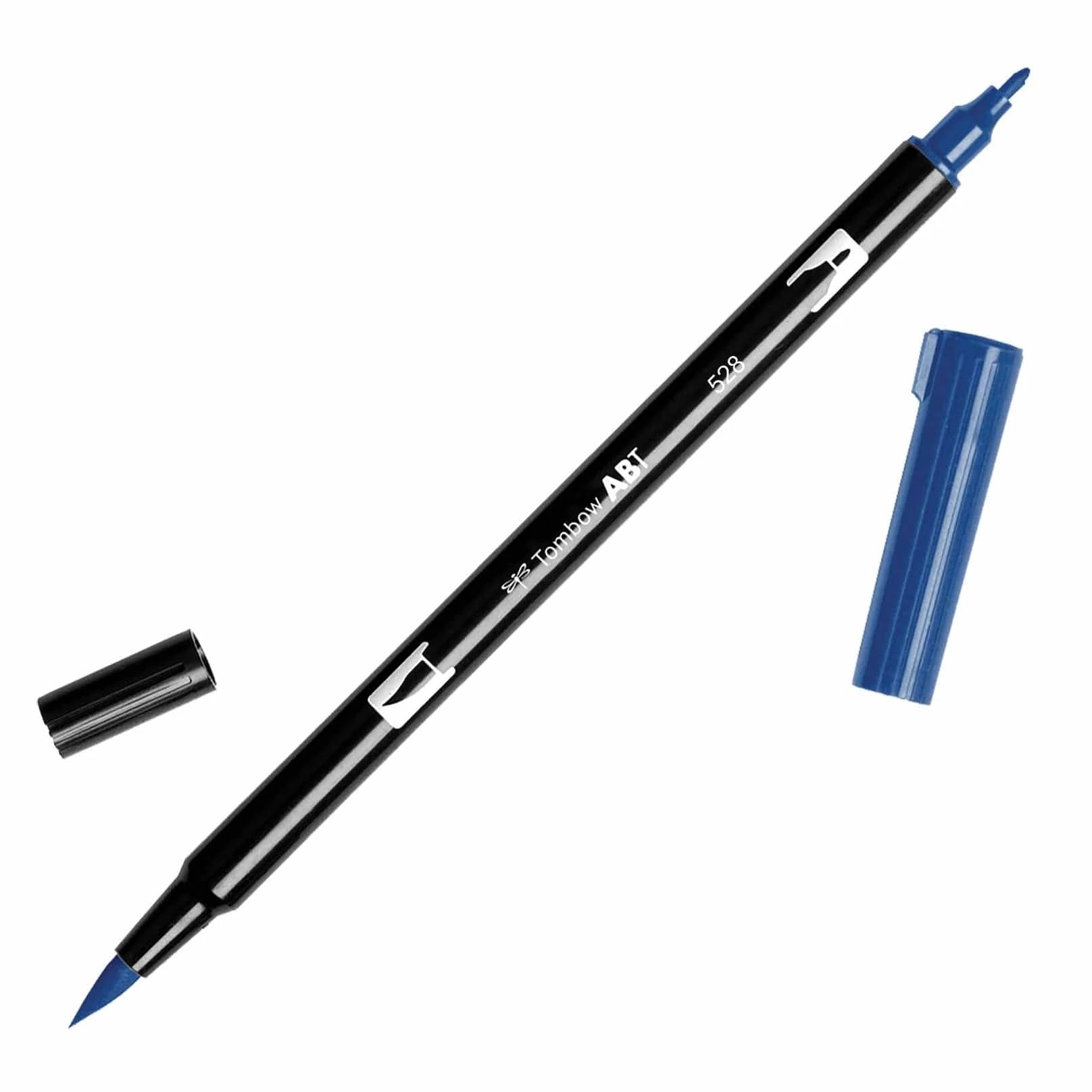 Favorite Story Tombow 528 Navy Blue Dual Tip Brush Pen Art Markers