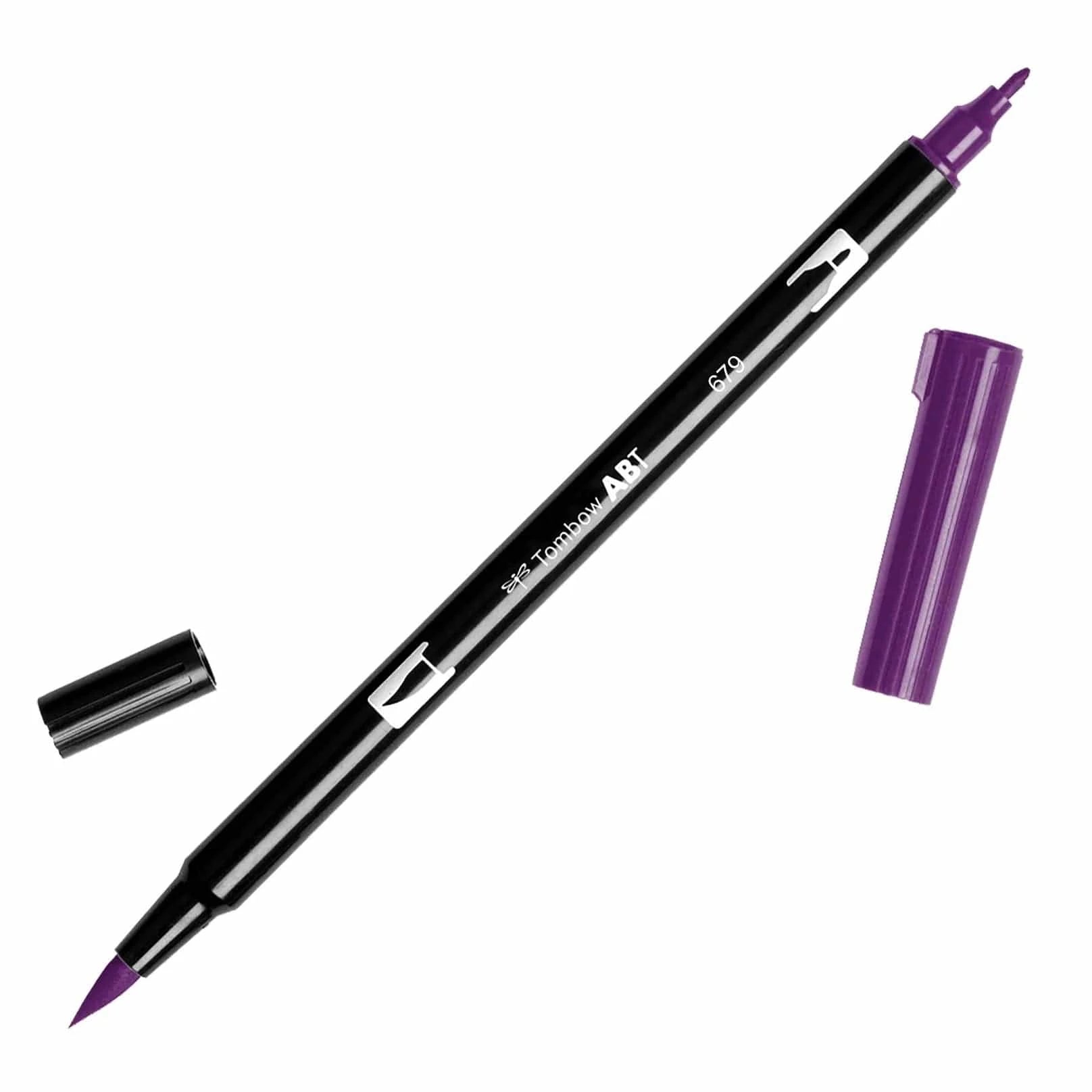 Favorite Story Tombow 679 Dark Plum Dual Tip Brush Pen Art Markers